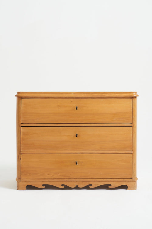 8409- 19th Century Ash Chest of Drawers