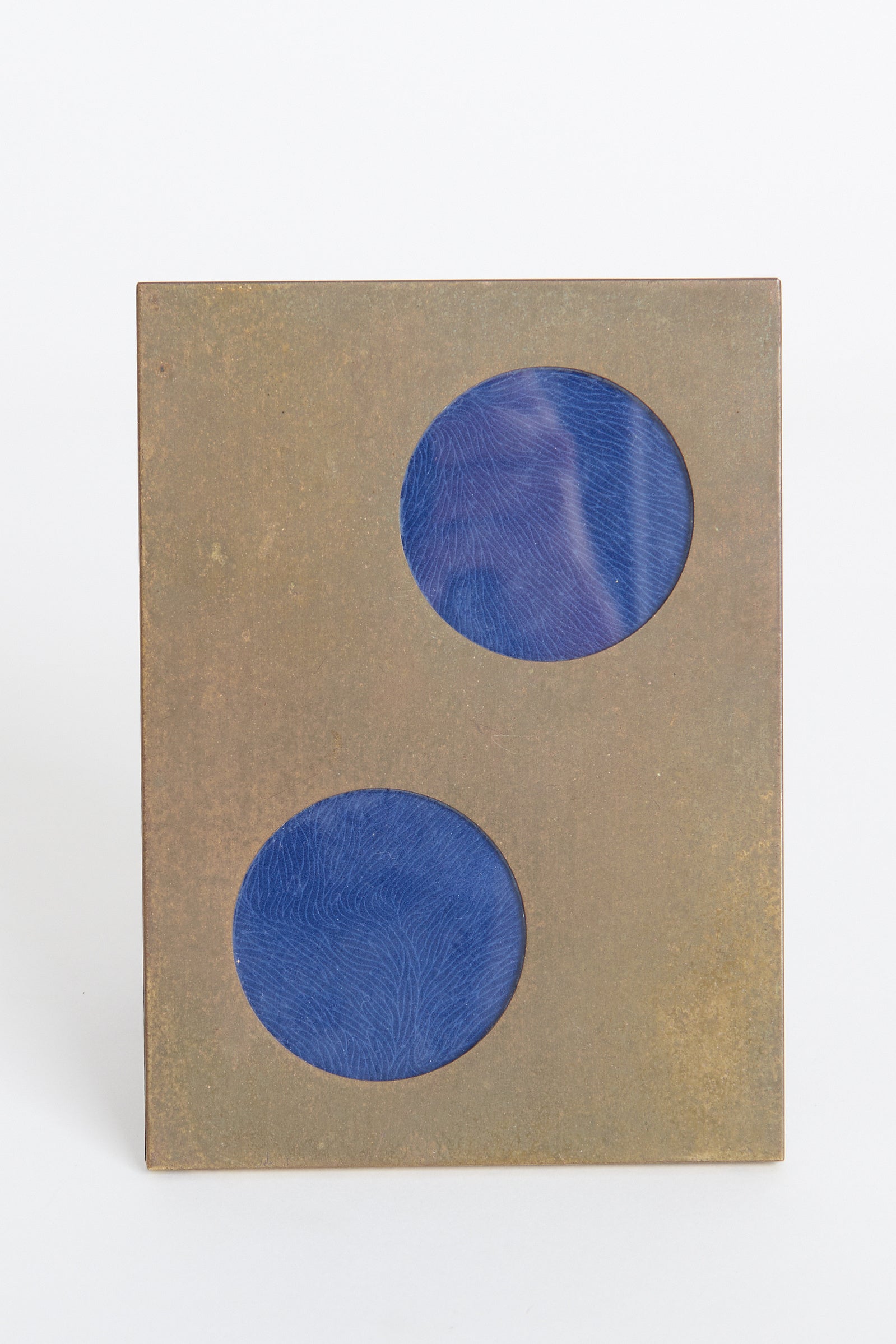Mid-Century Brass Photo Frame