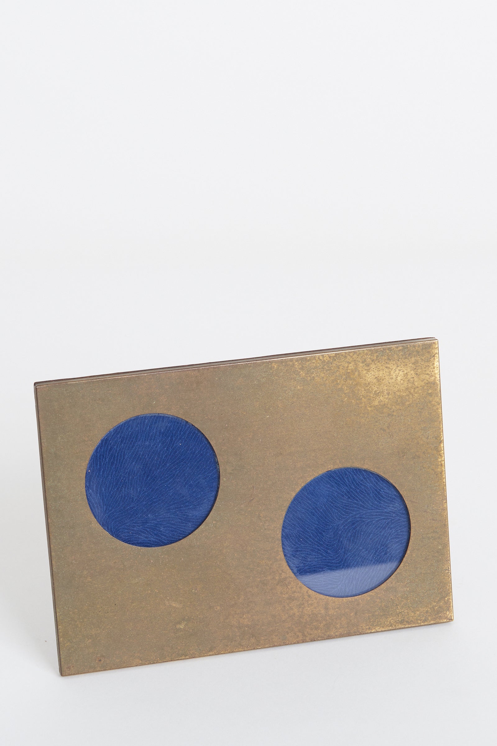 Mid-Century Brass Photo Frame