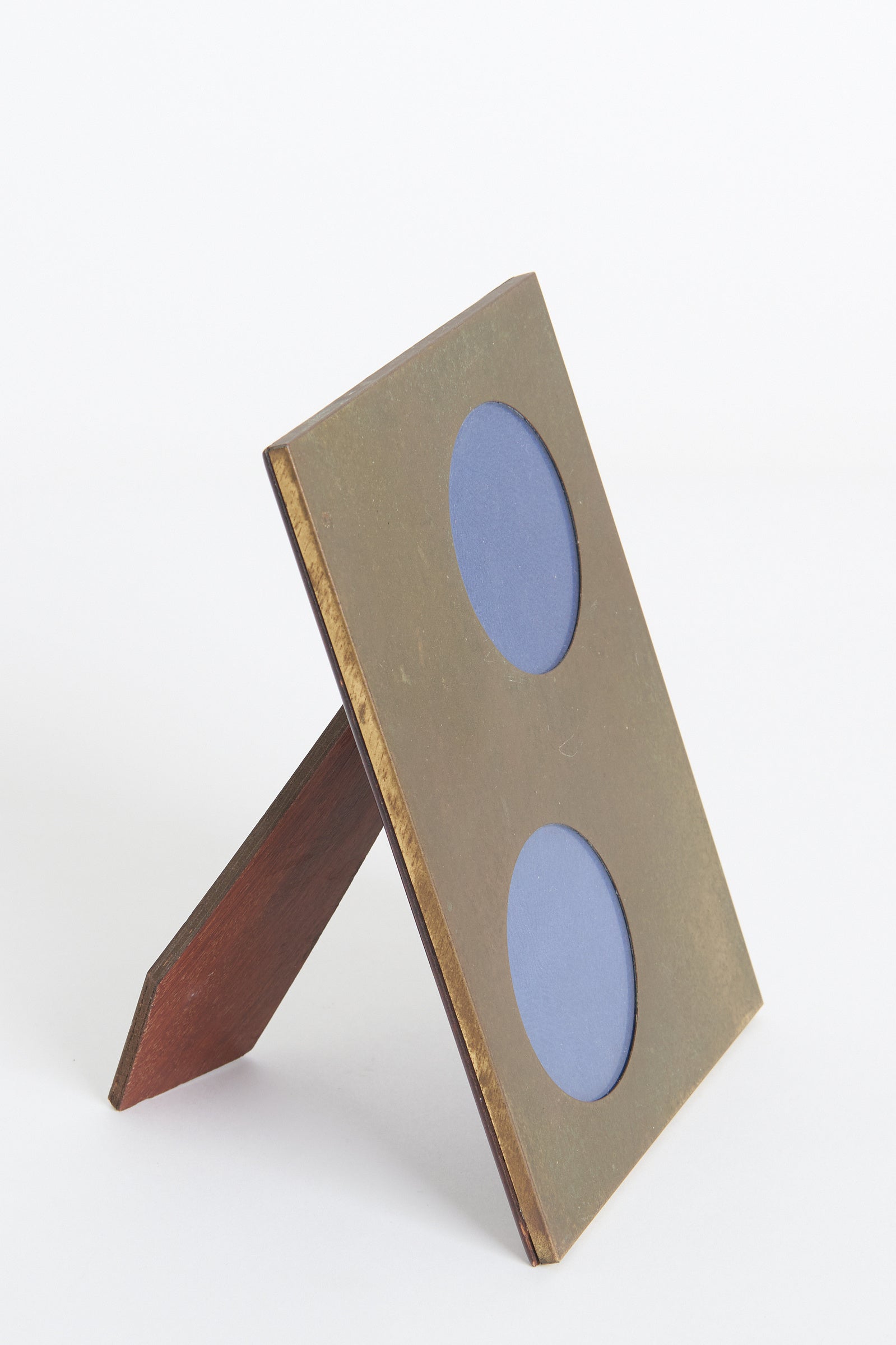 Mid-Century Brass Photo Frame