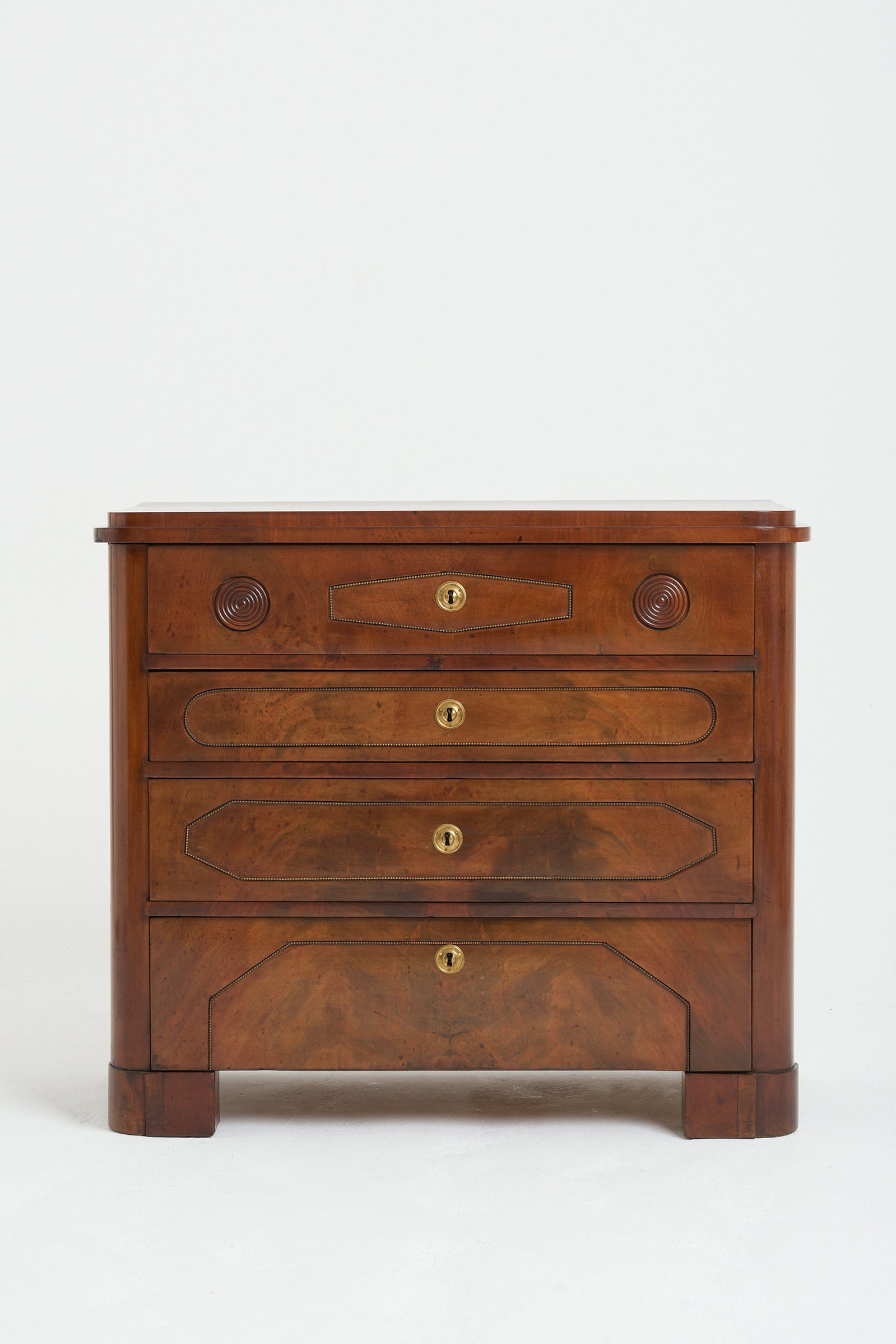 8413- Mahogany 19th Century Chest of Drawers