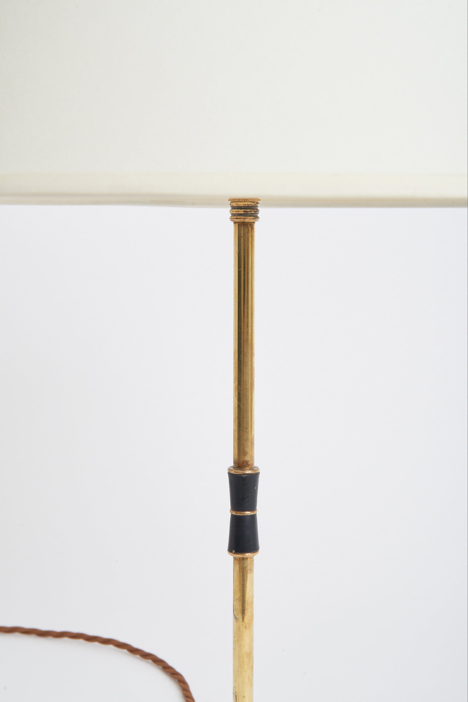 Mid-Century Brass Table Lamp