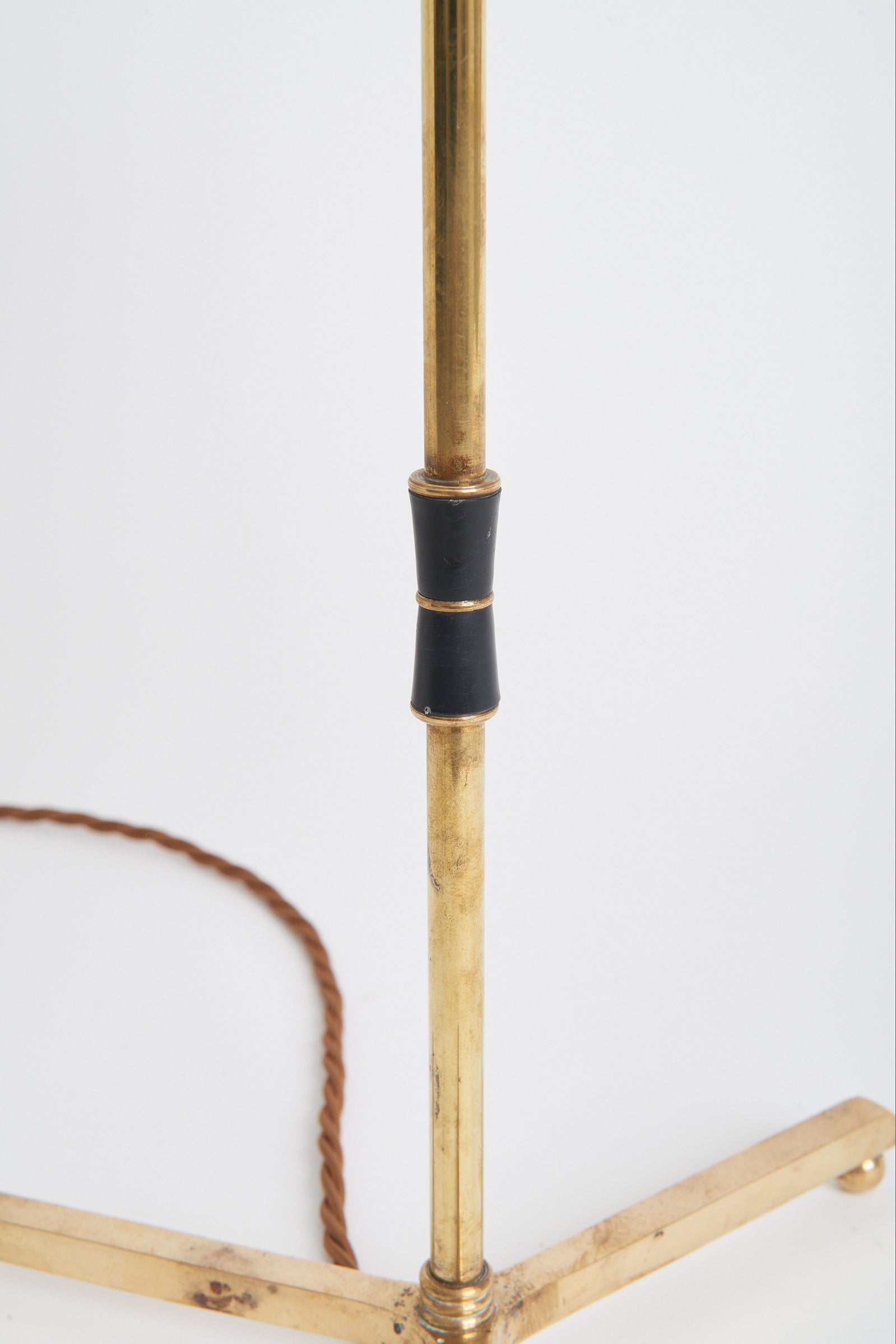 Mid-Century Brass Table Lamp