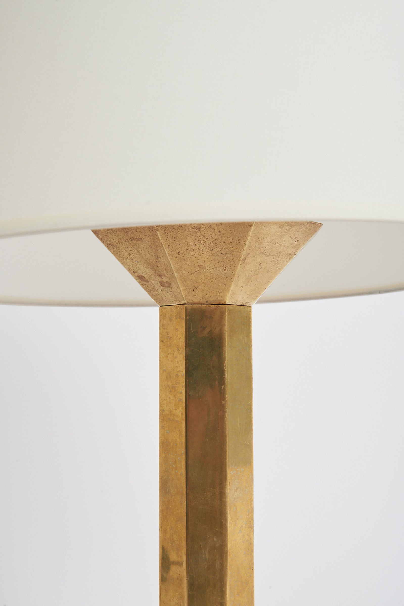 Pair of Brass Table Lamps