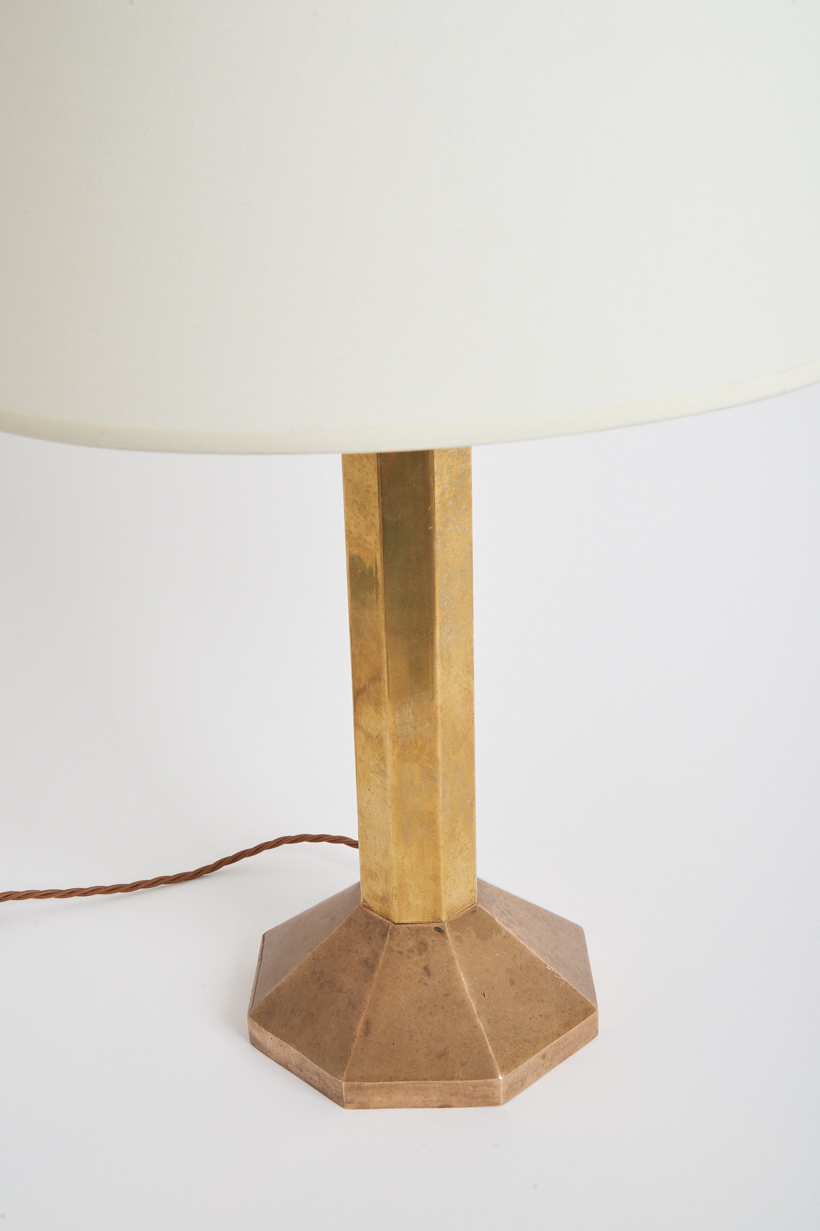 Pair of Brass Table Lamps