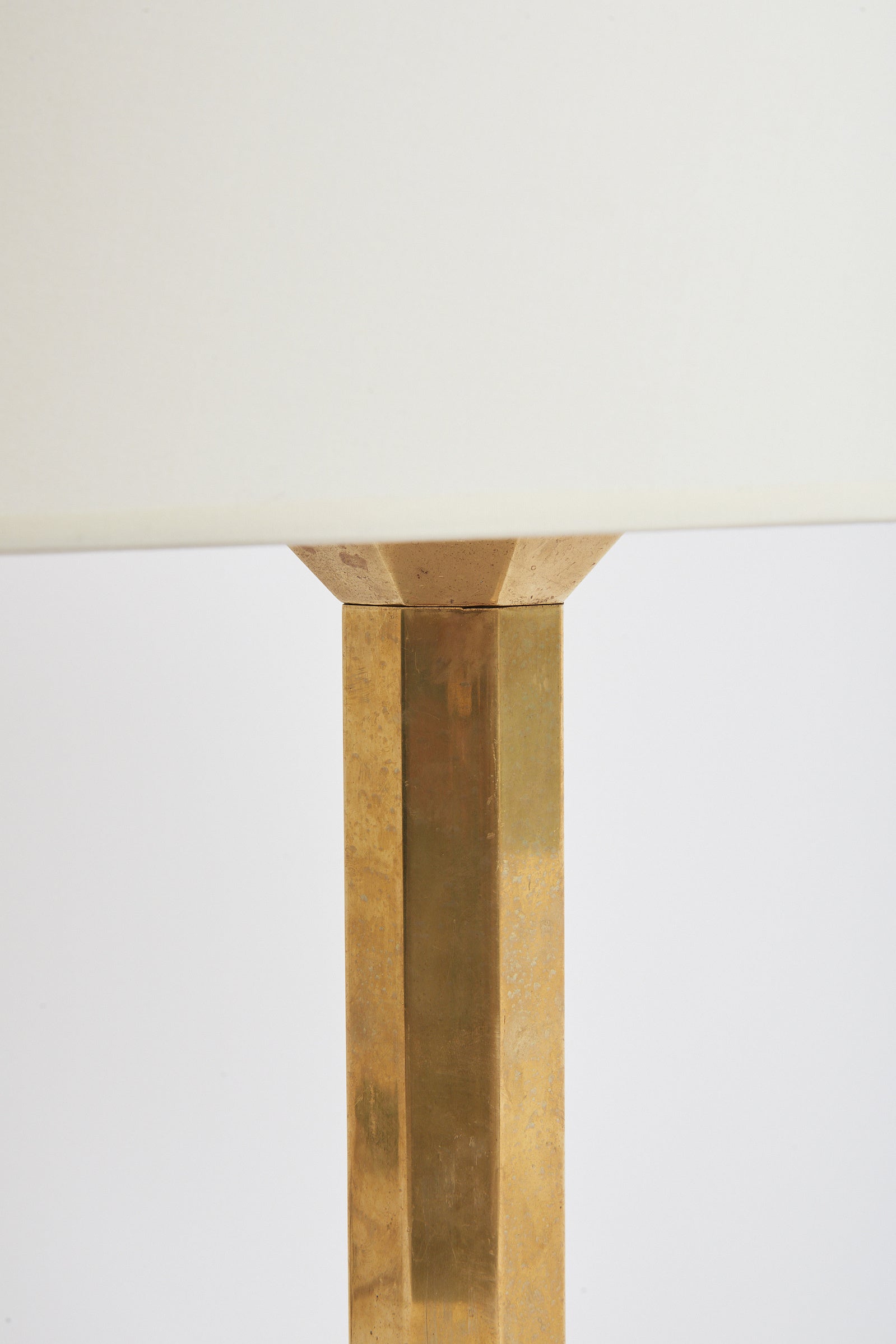 Pair of Brass Table Lamps