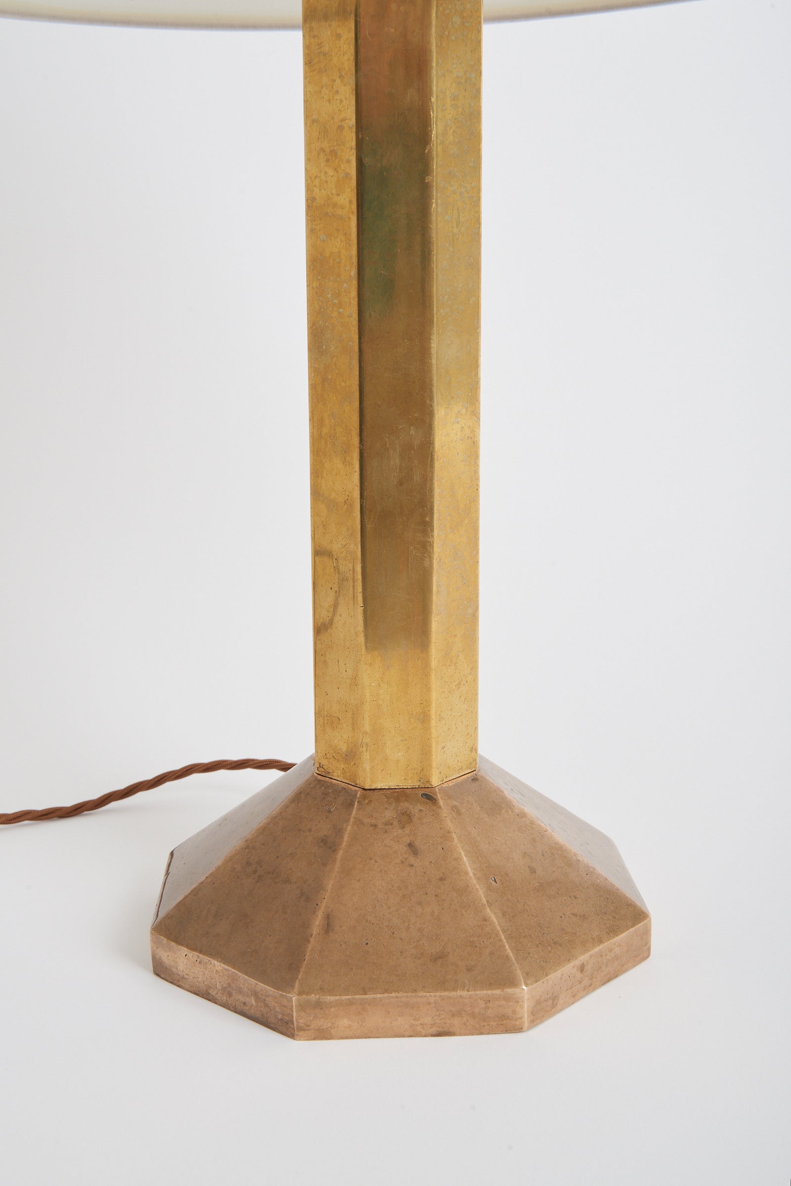 Pair of Brass Table Lamps