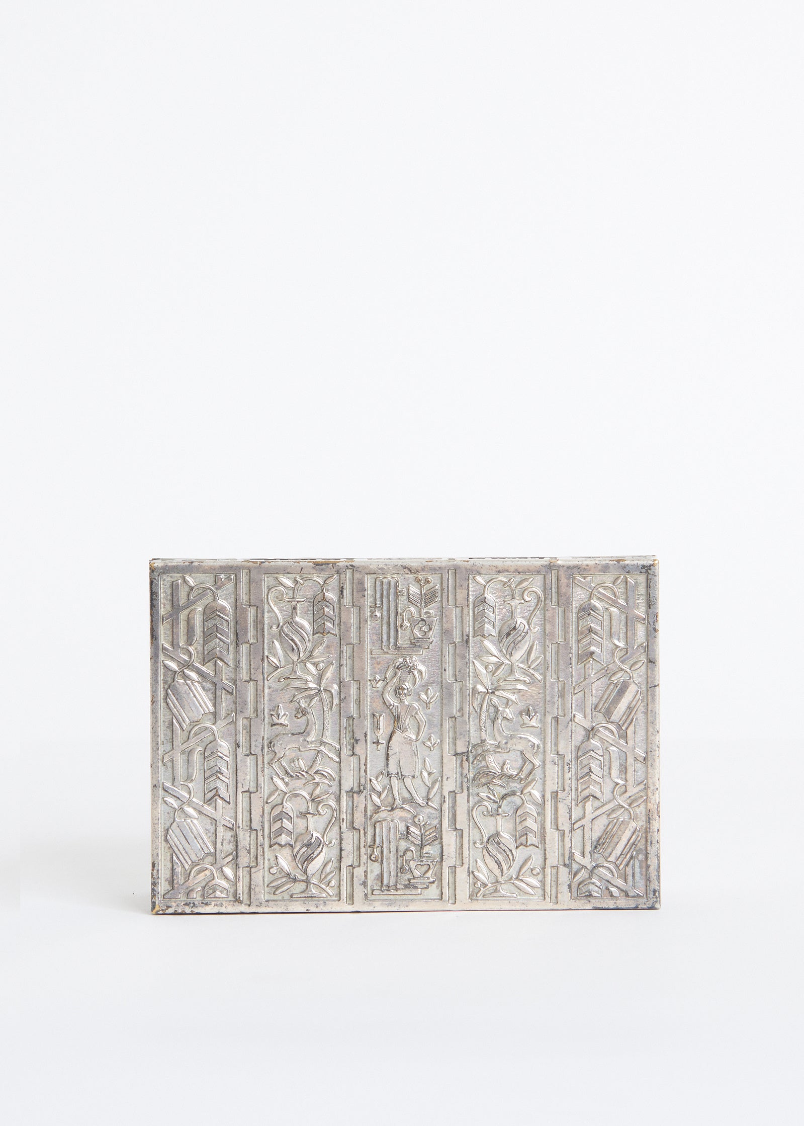 Early 20th Century Silvered Box