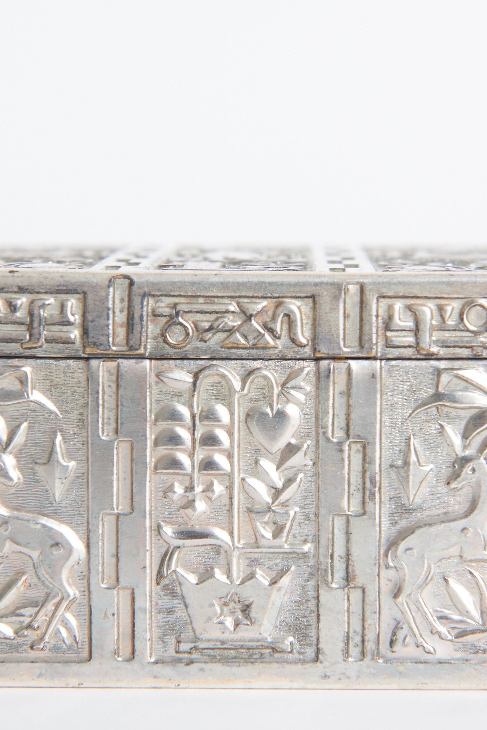 Early 20th Century Silvered Box