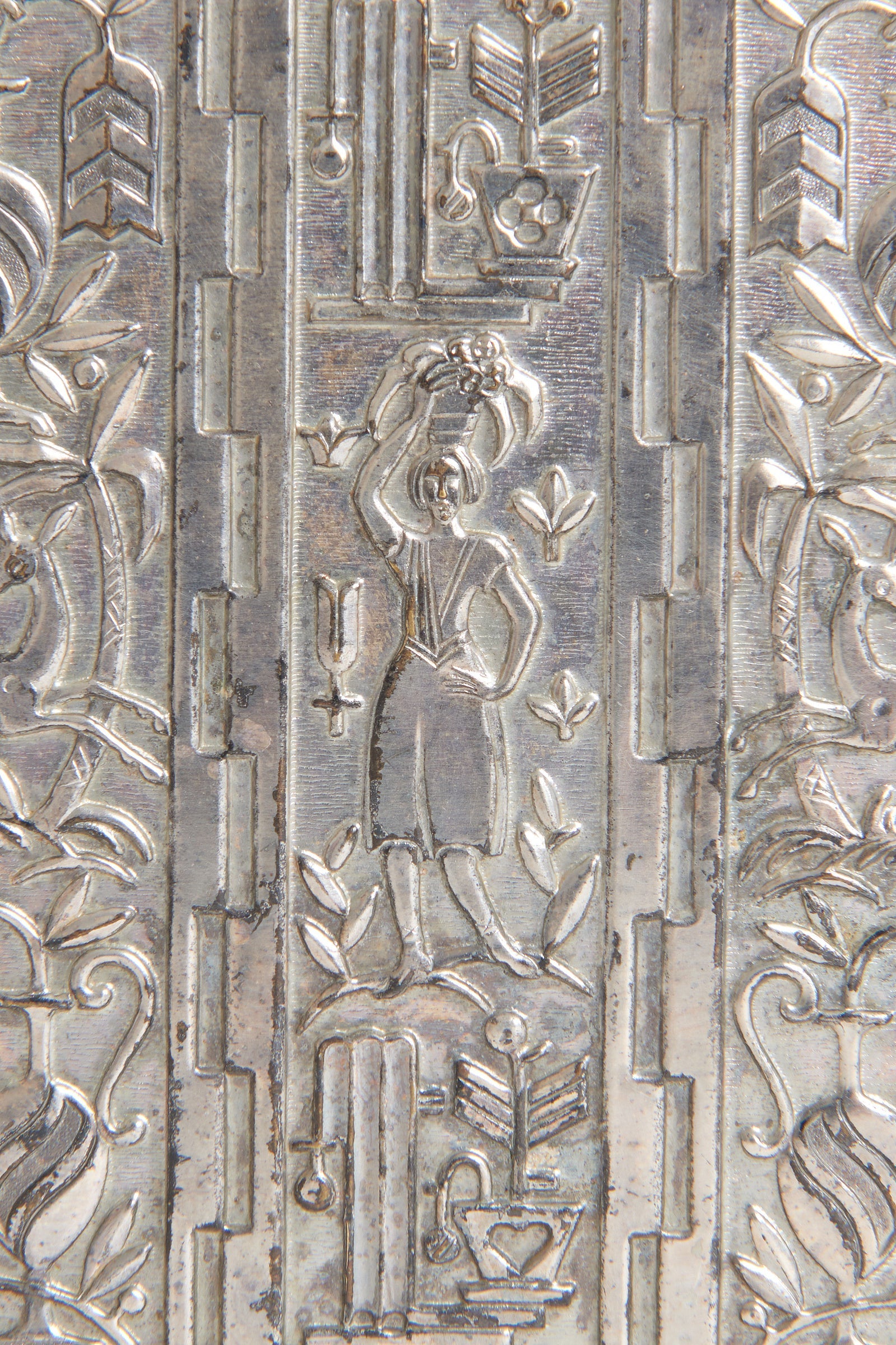 Early 20th Century Silvered Box