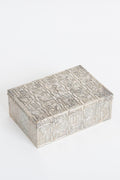 8437- Early 20th Century Silvered Box