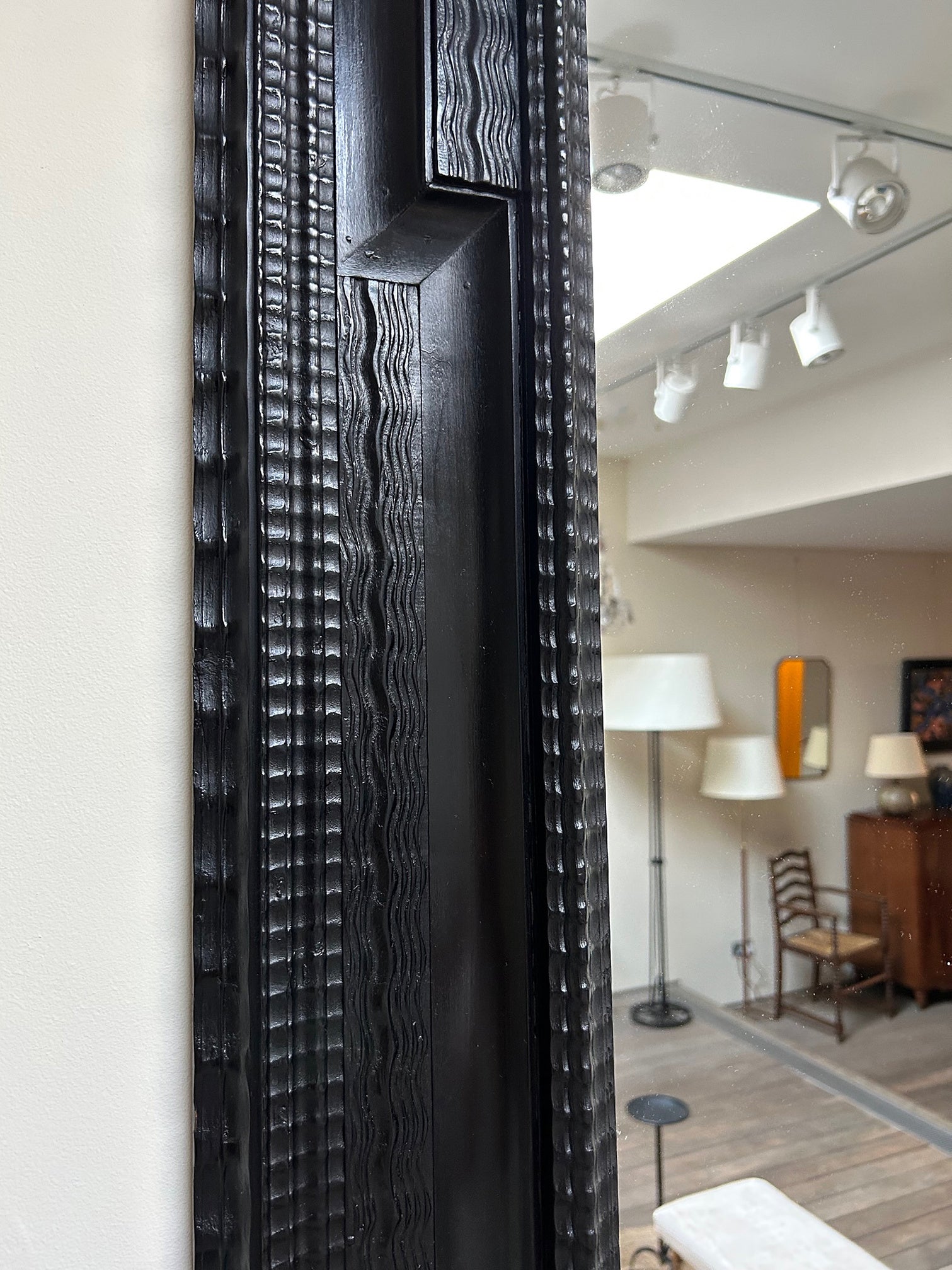 Flemish Style Ripple Frame Mirror