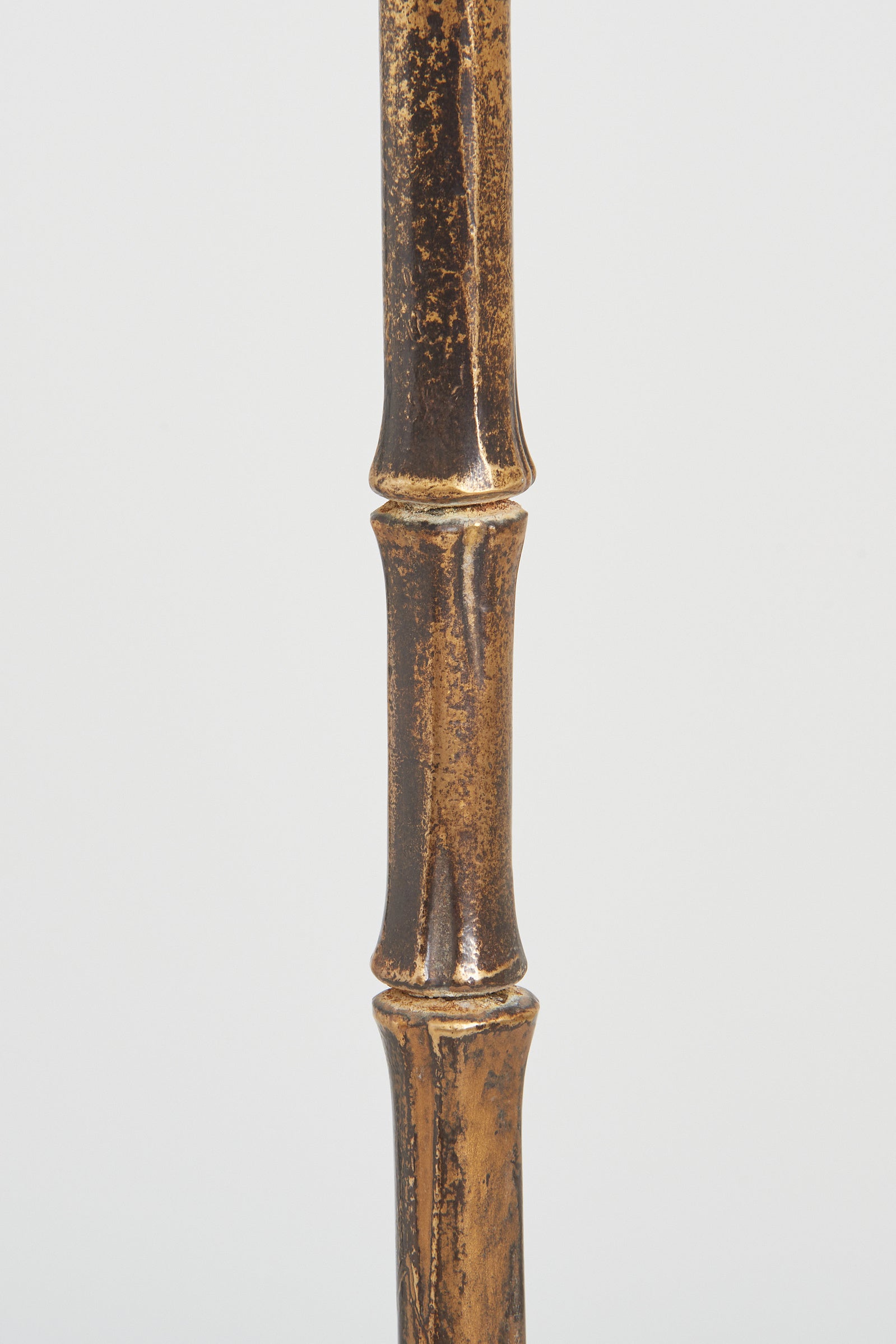 Brass Bamboo Floor Lamp