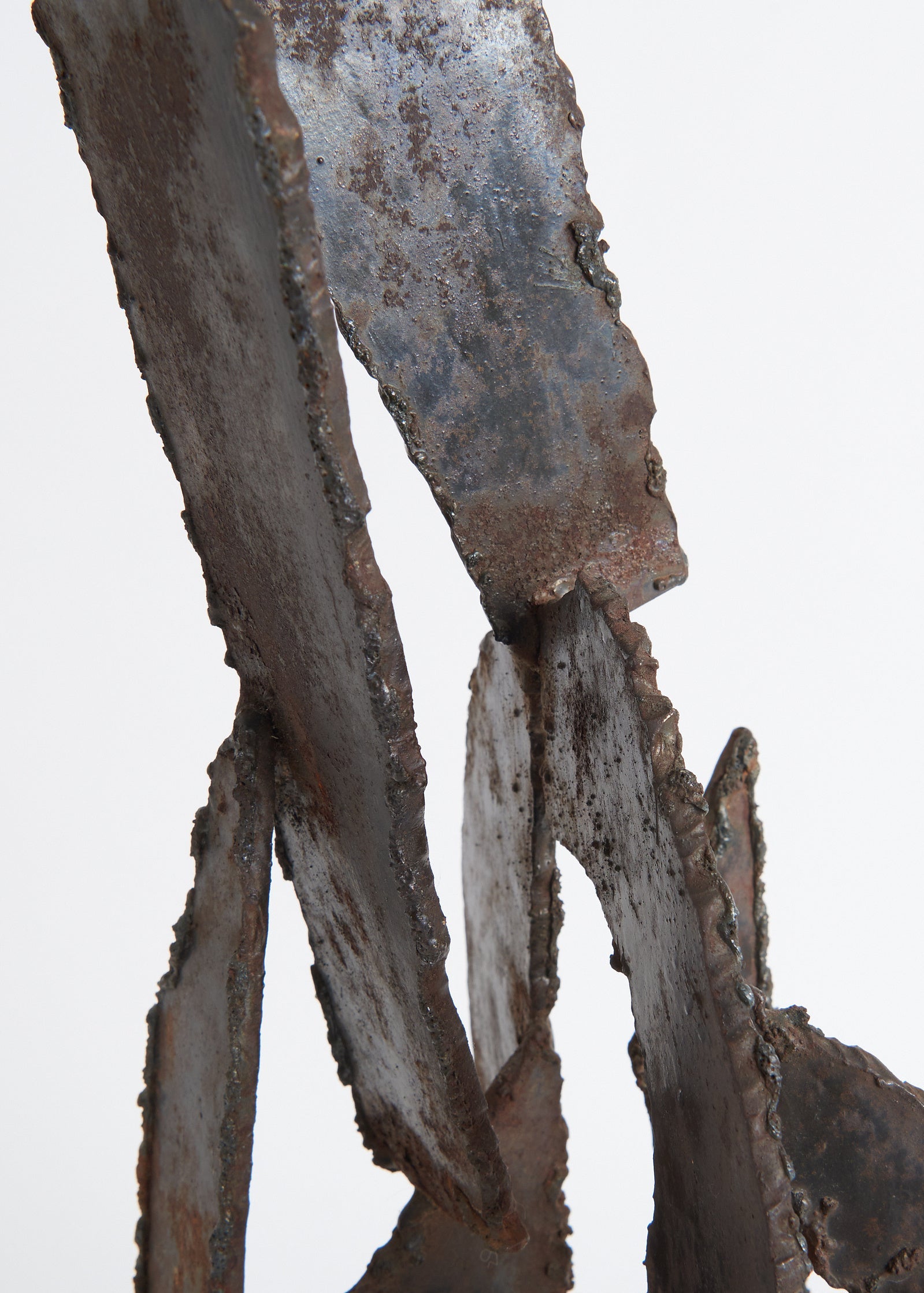 Brutalist Iron Sculpture