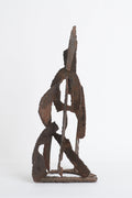8463- Brutalist Iron Sculpture