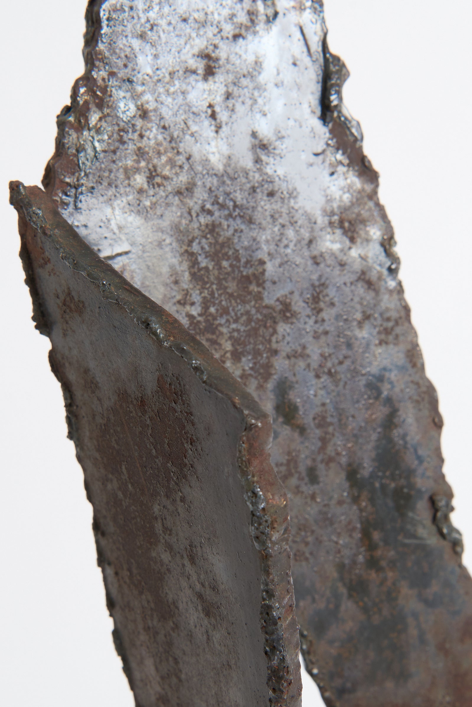 Brutalist Iron Sculpture