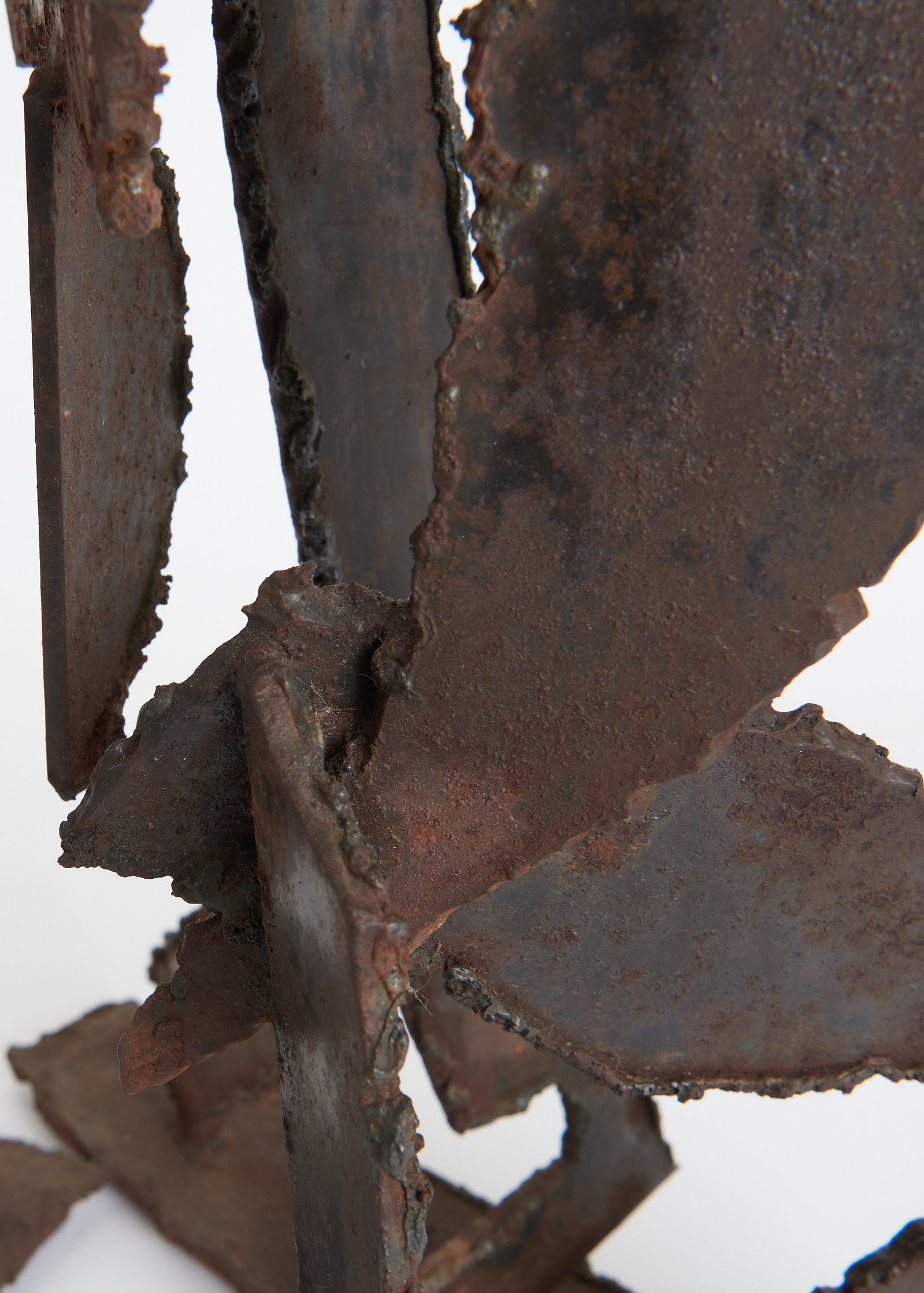 Brutalist Iron Sculpture
