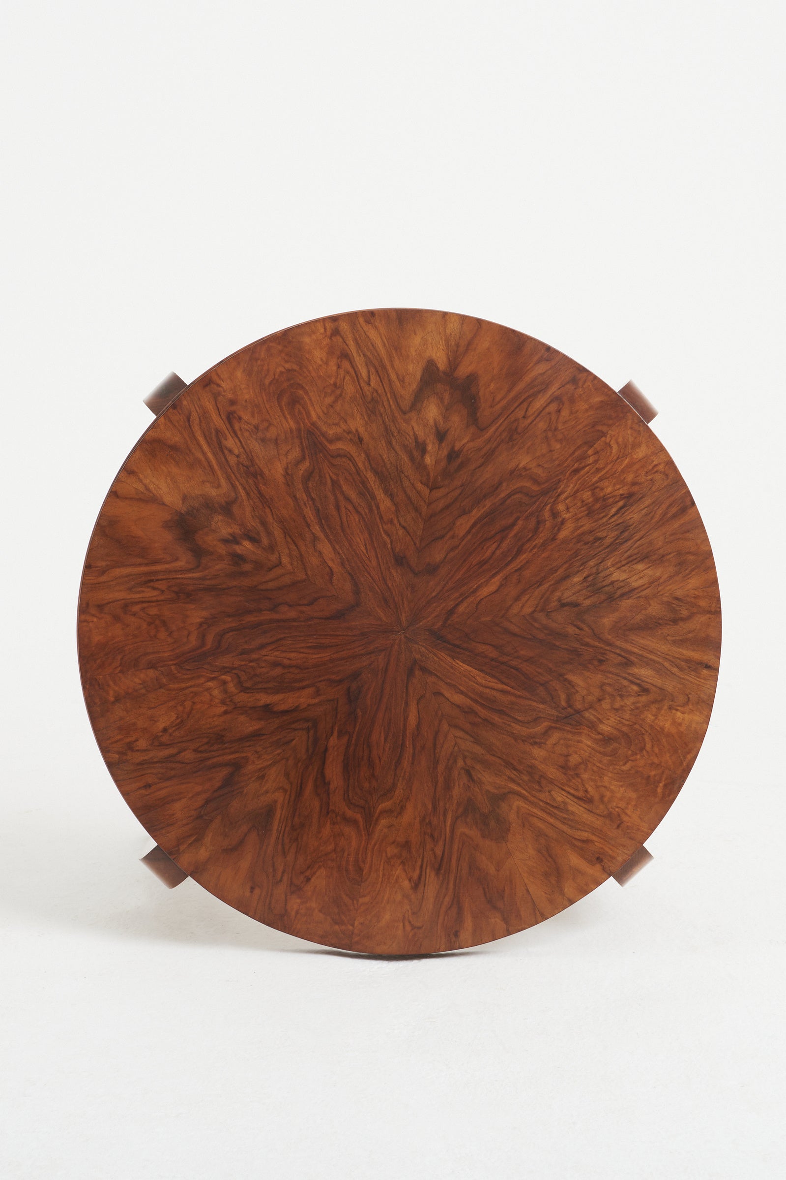 Art Deco Walnut Side Table