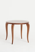 8465- Art Deco Walnut Side Table