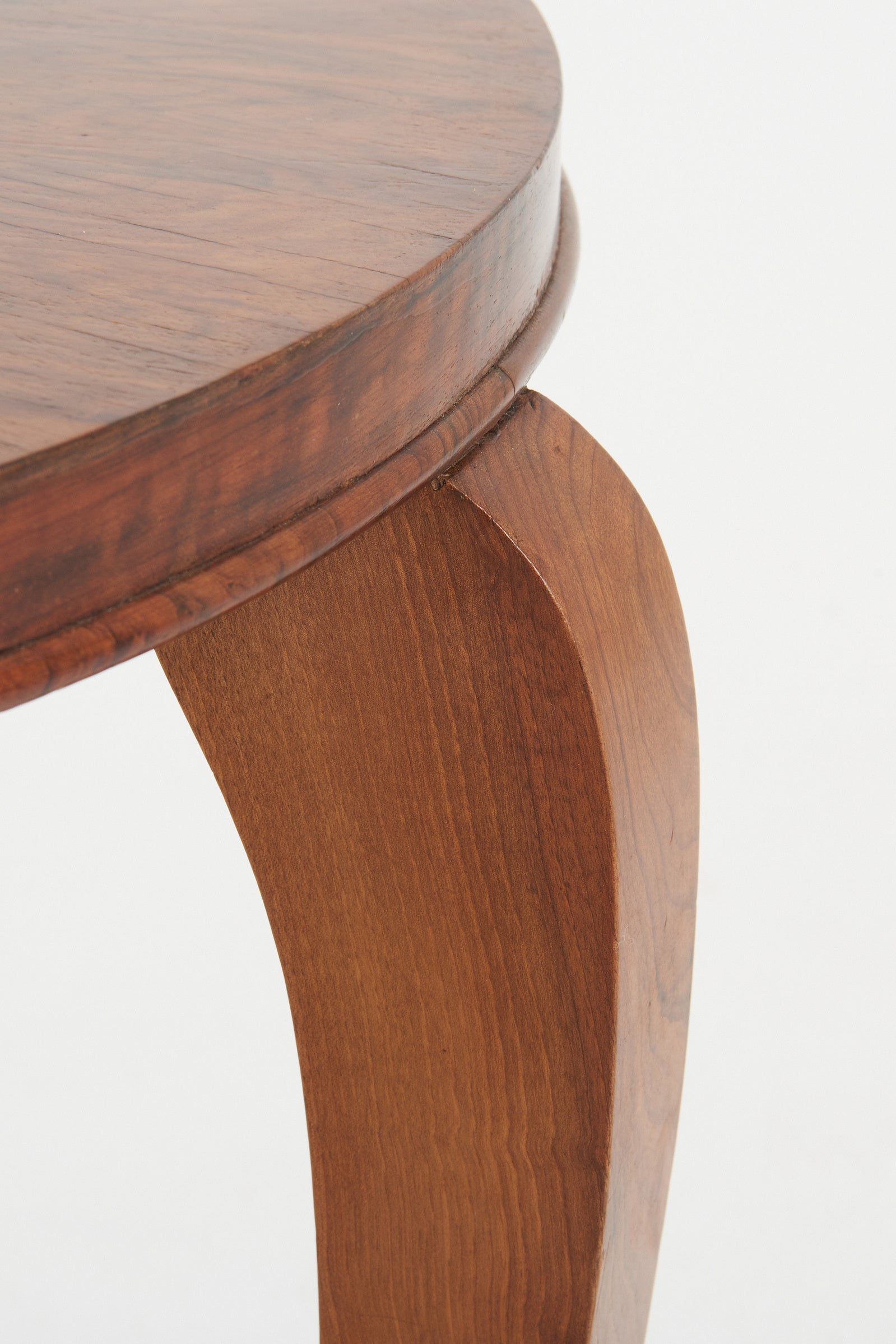 Art Deco Walnut Side Table