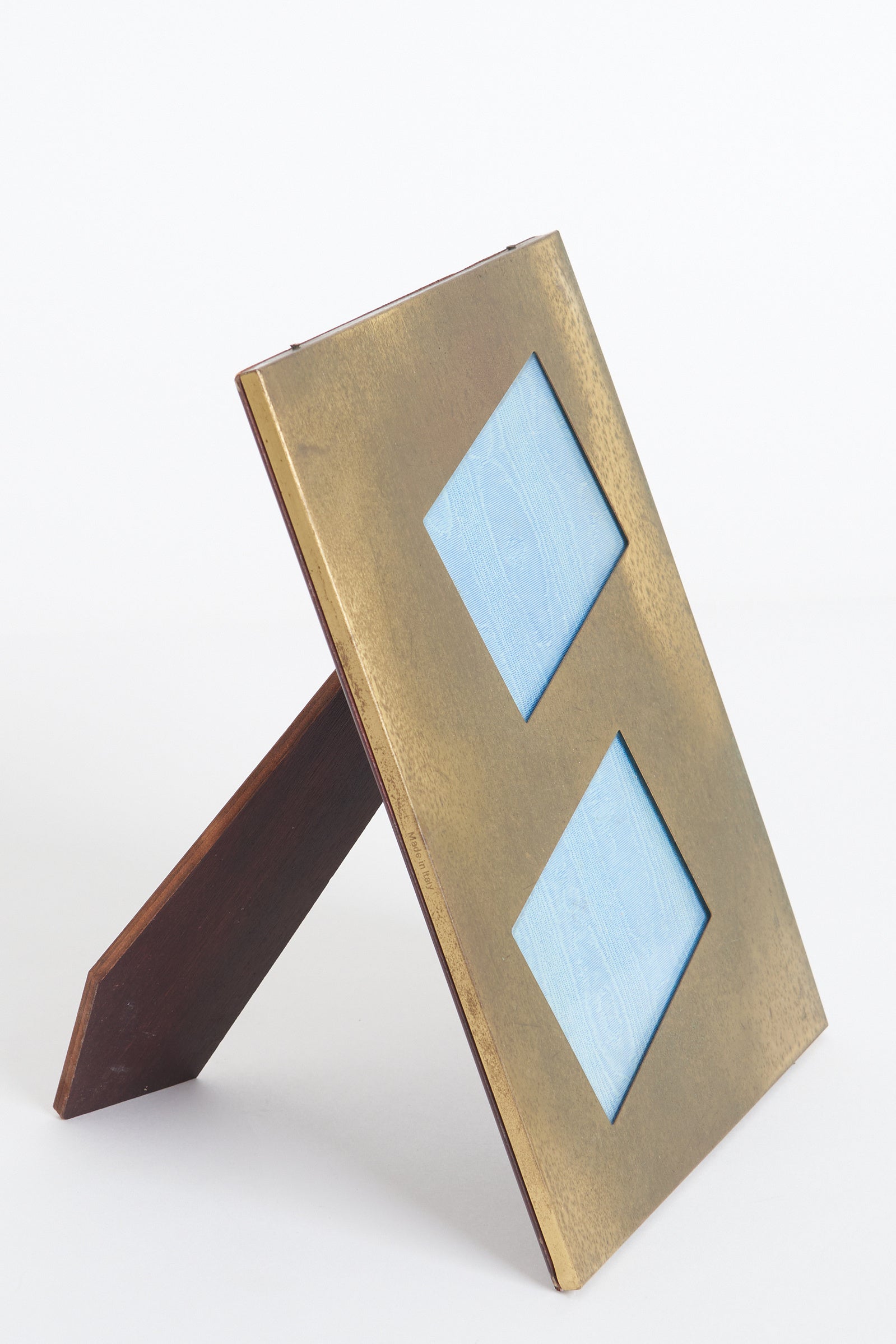 Mid-Century Brass Photo Frame