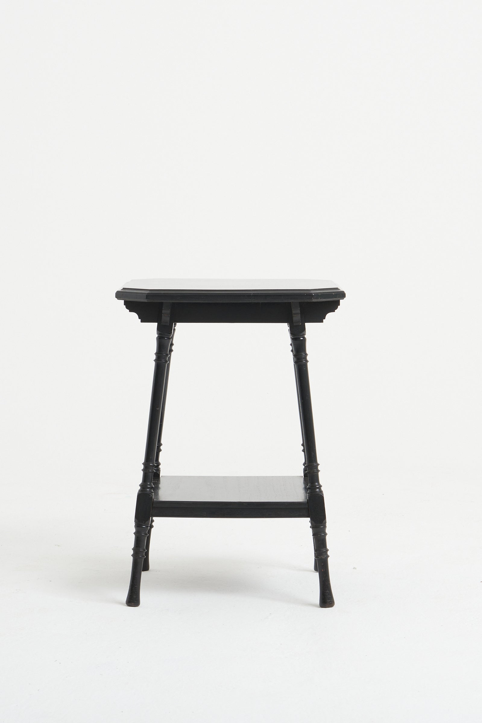 Arts & Craft Ebonised Side Table