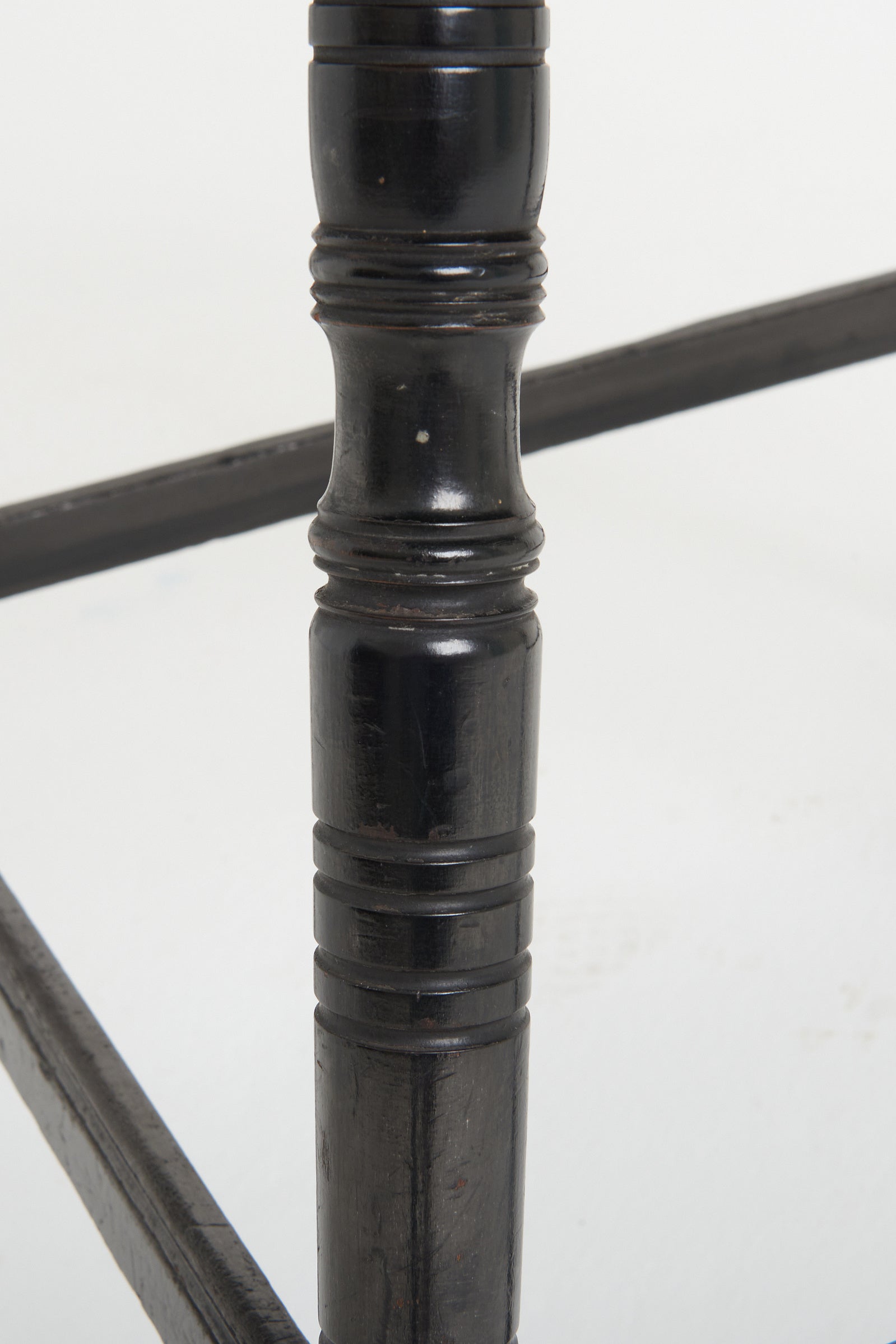 Arts & Craft Ebonised Side Table