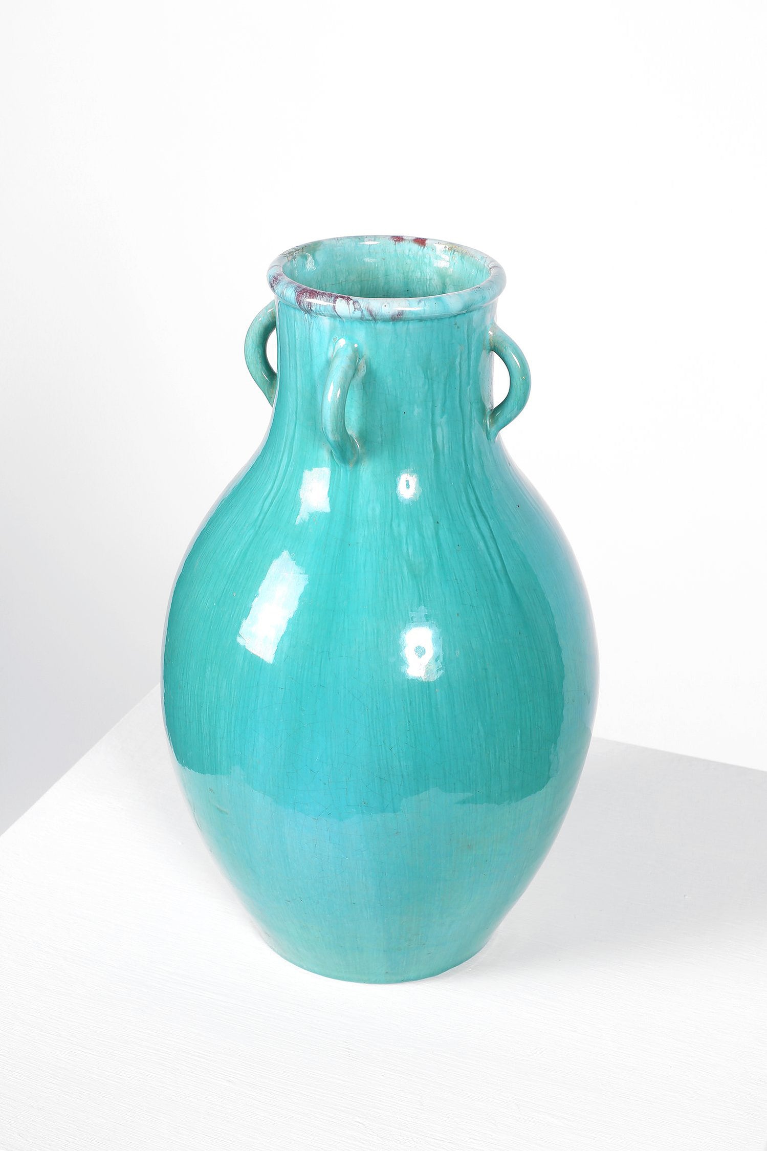 Turquoise Vase by Atelier Primavera