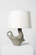 8487- Zoomorphic Ceramic Lamp by Max Idlas