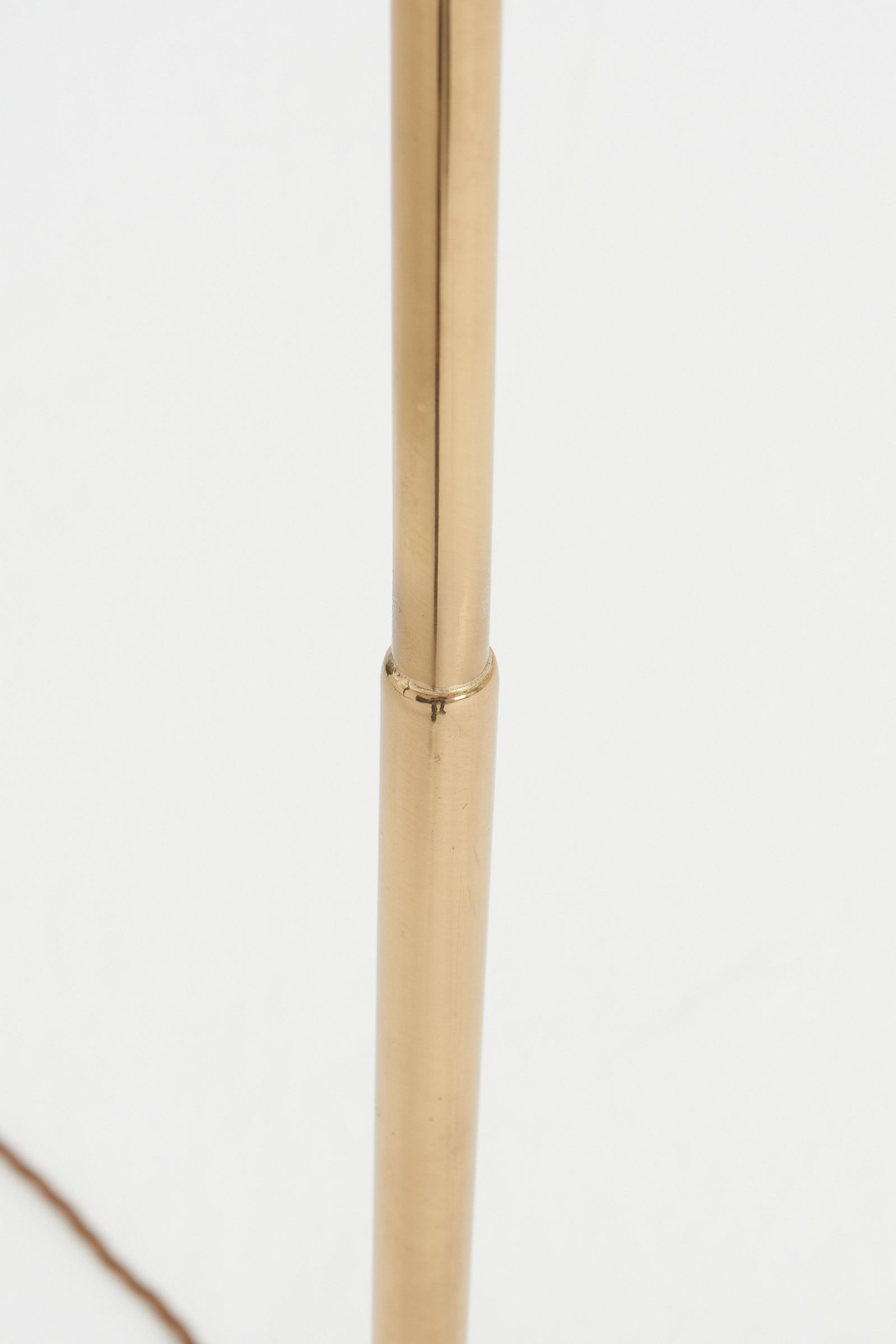 Mid-Century Brass Floor Lamp