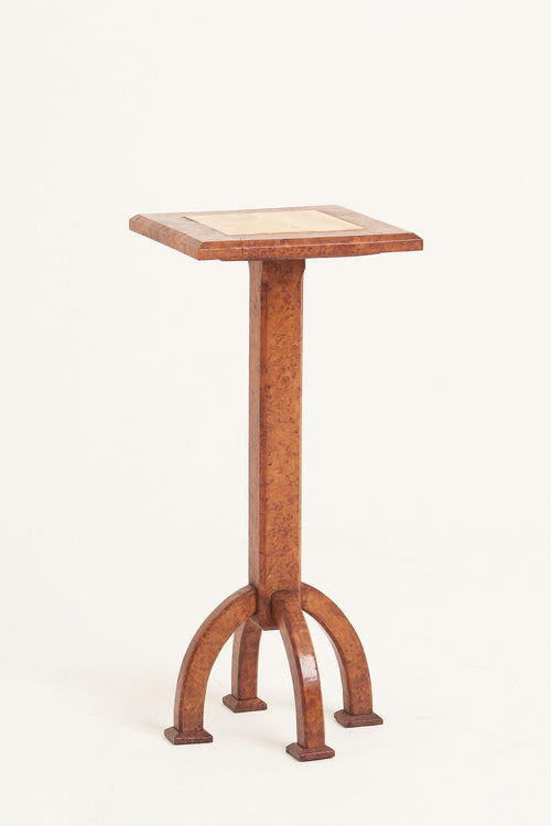 8494- Art Deco Amboina Side Table