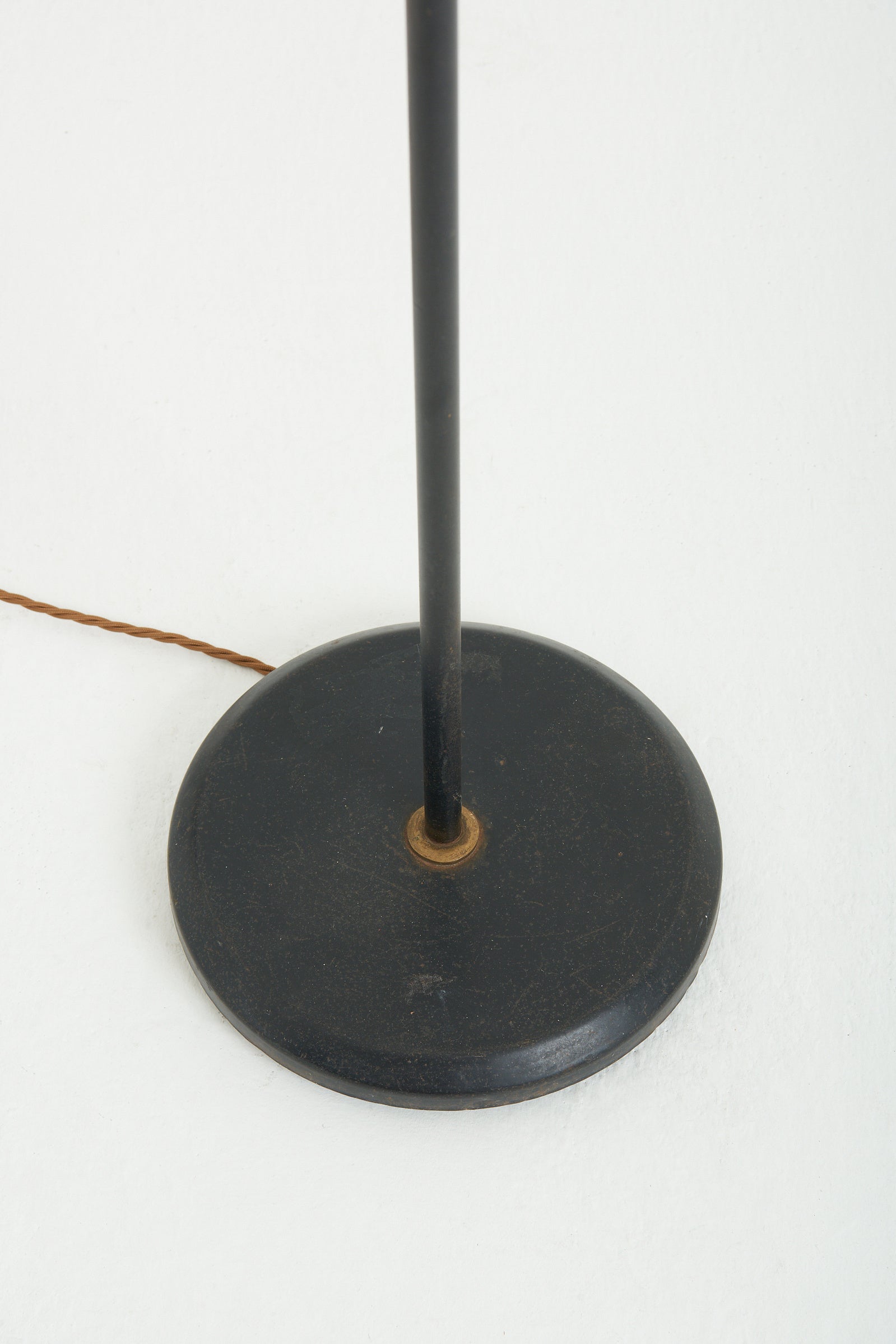 Brass Three-Armed Reading Floor lamp