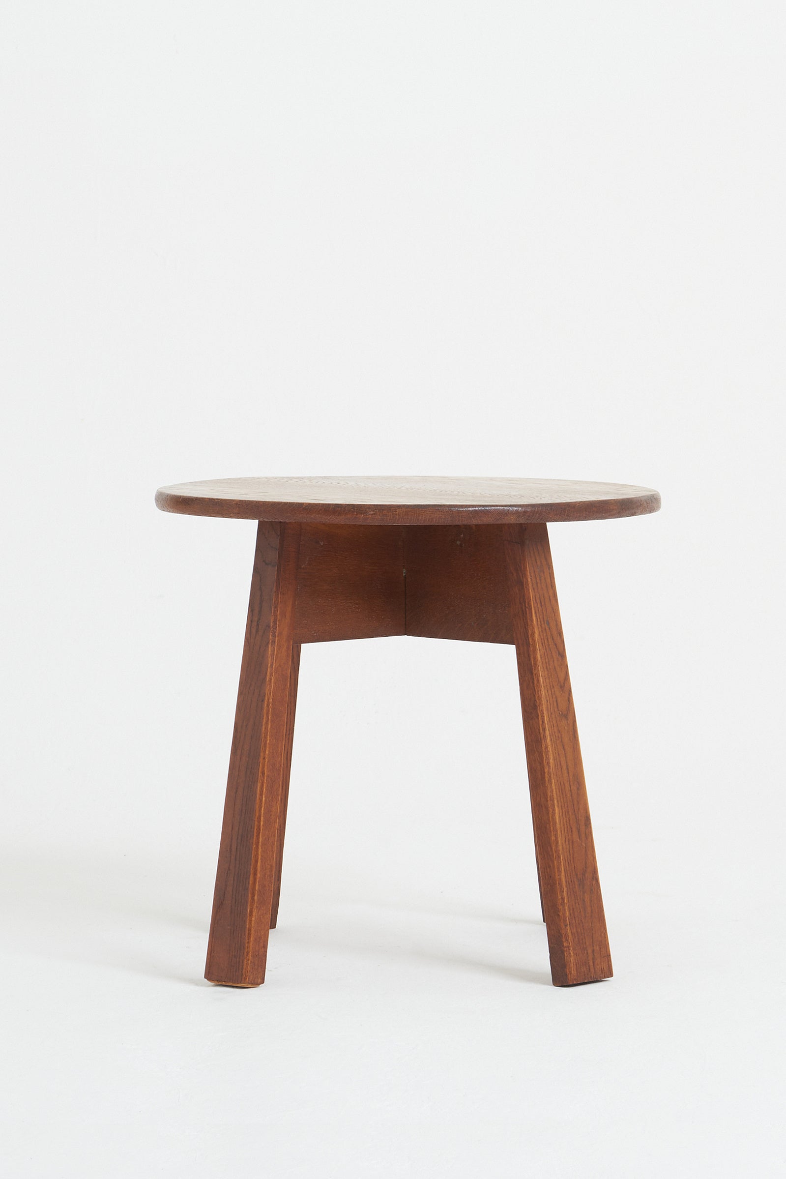 Mid-Century Oak Side Table