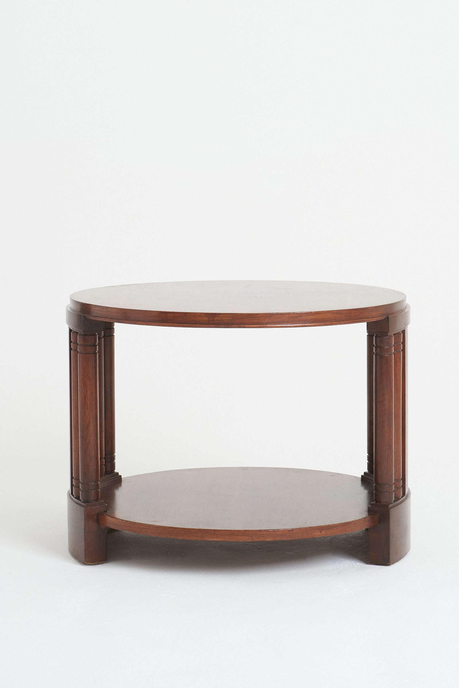 Art Deco Walnut Side Table