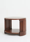 8518- Art Deco Walnut Side Table