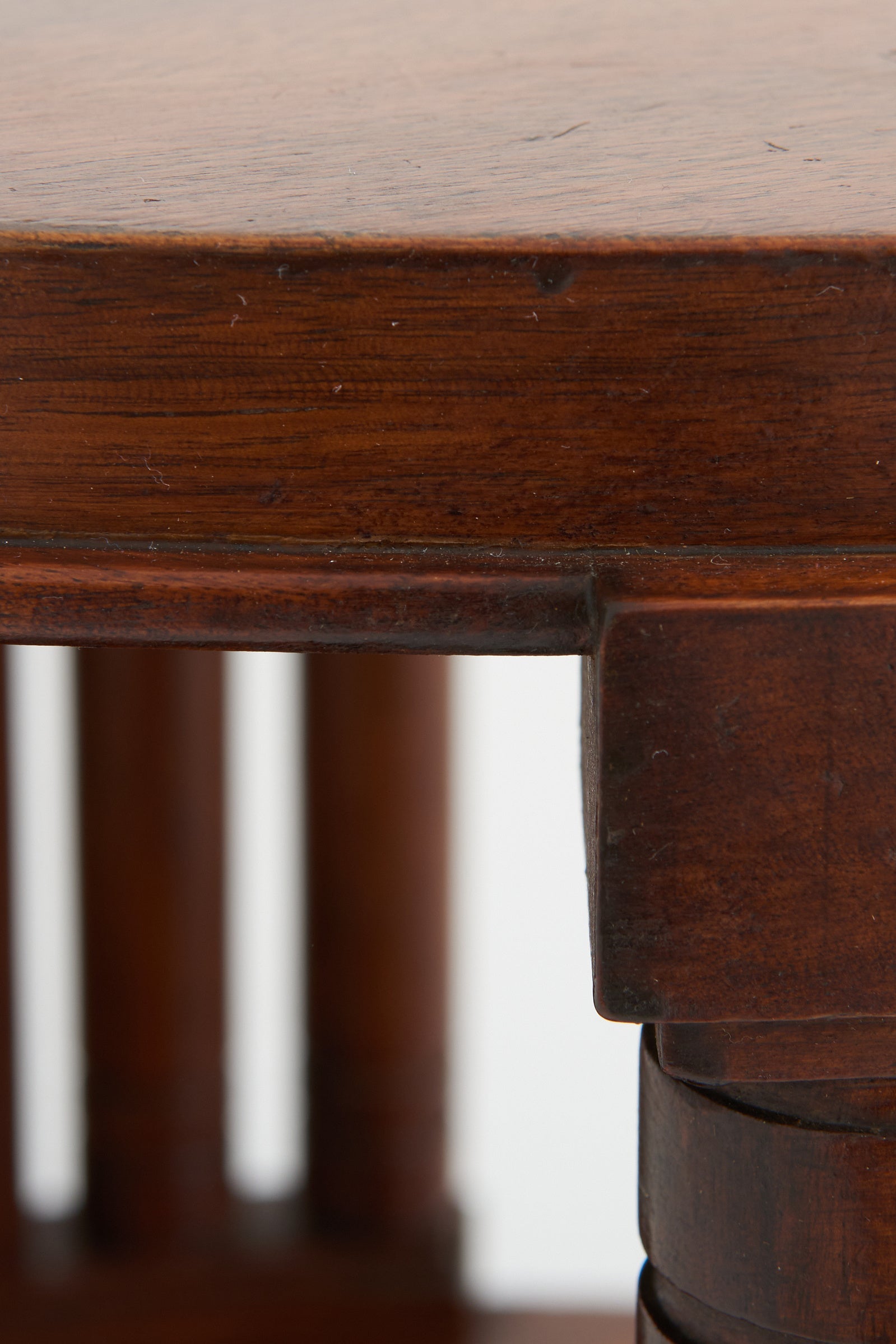 Art Deco Walnut Side Table