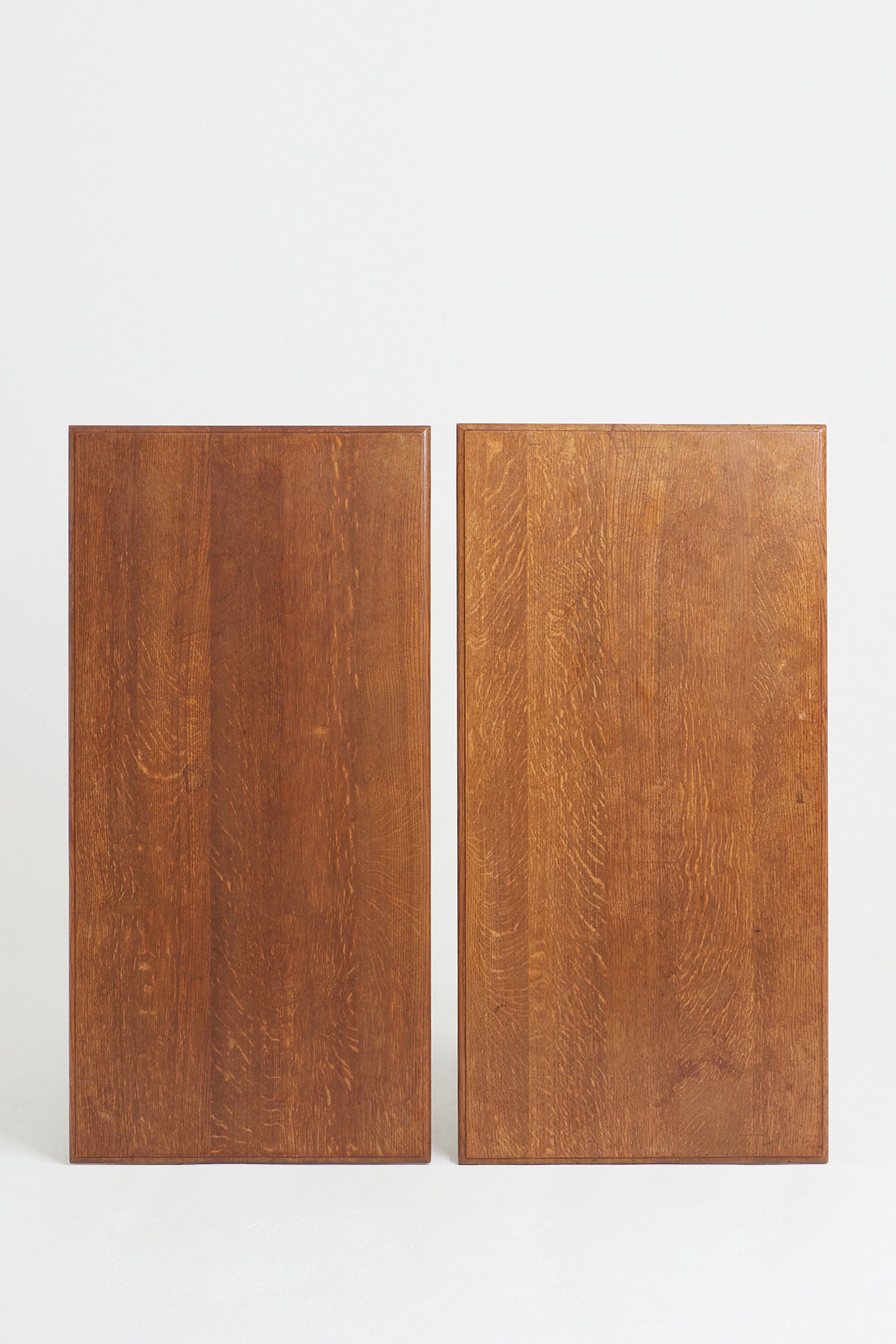 Pair of Oak Console Tables