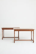 8527- Pair of Oak Console Tables