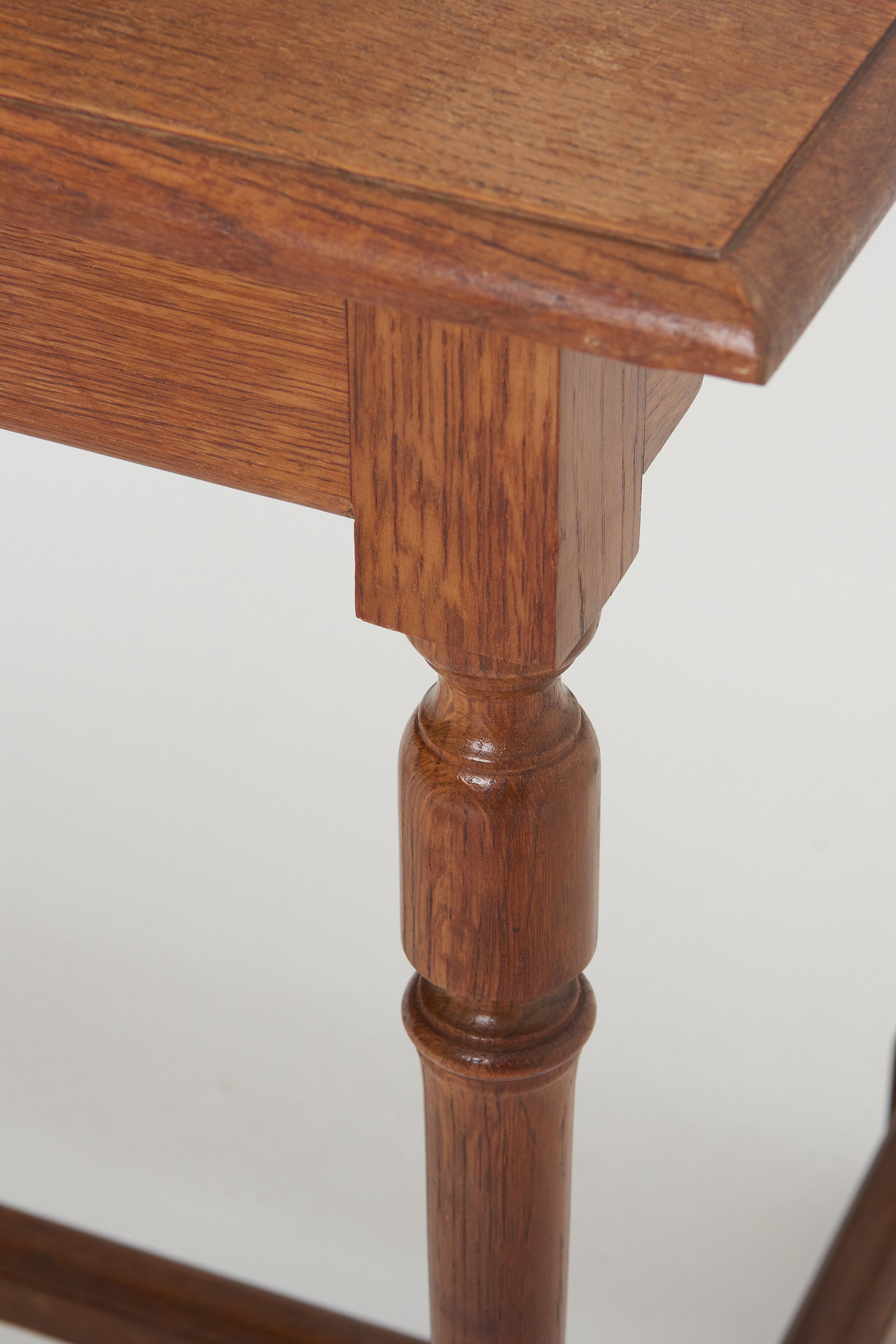 Pair of Oak Console Tables