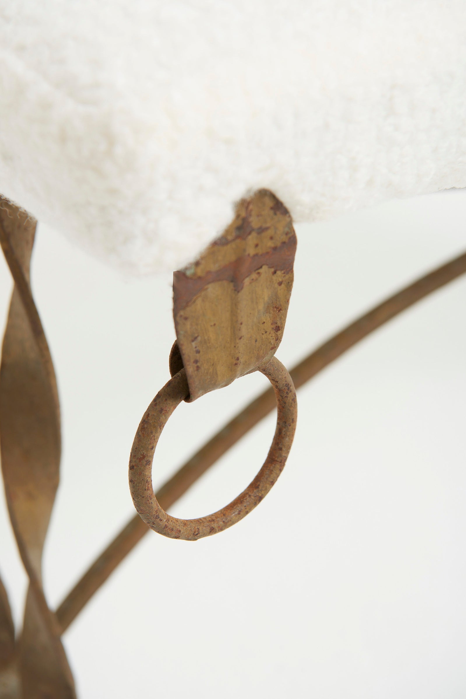 Gilt Iron Stool