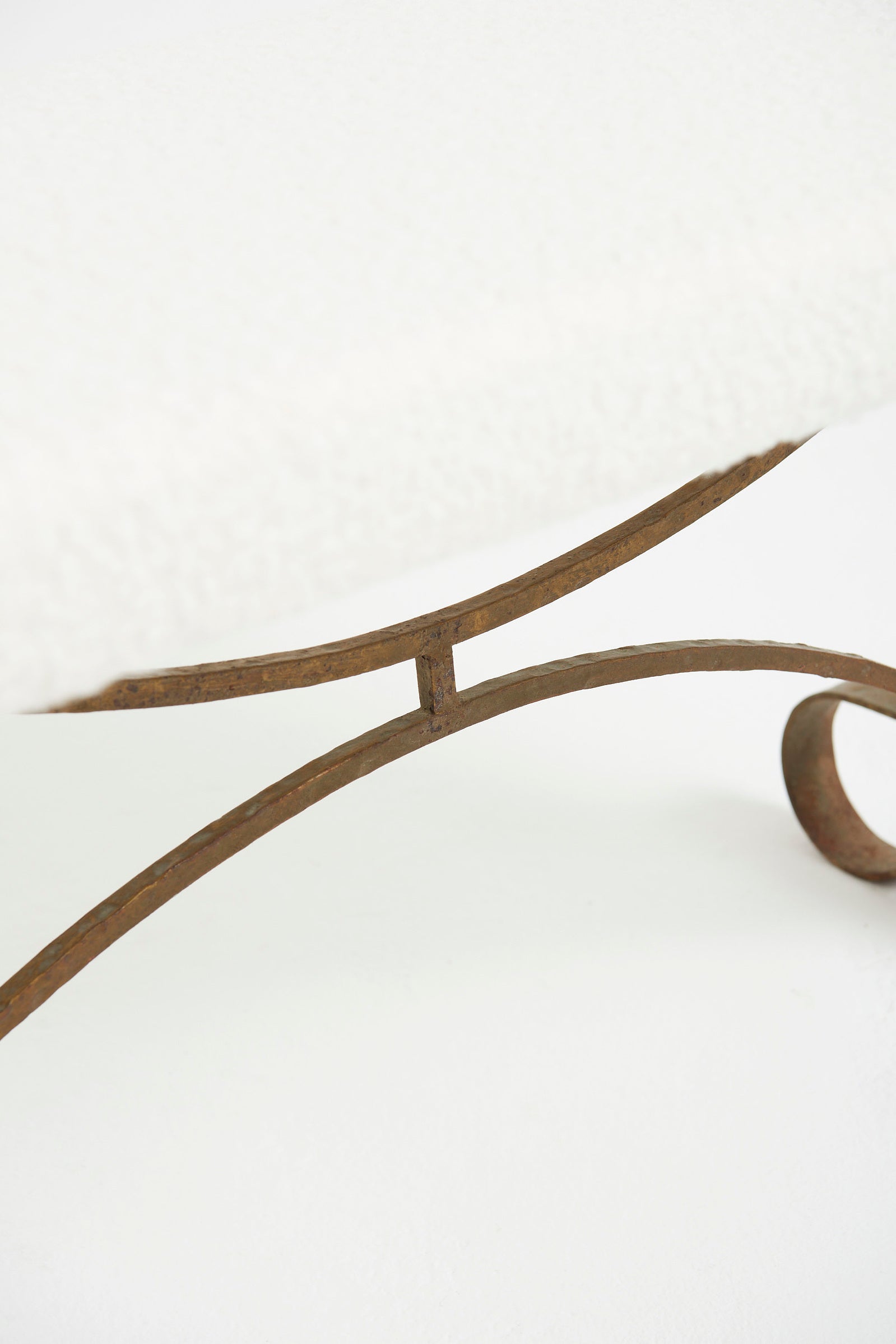 Gilt Iron Stool