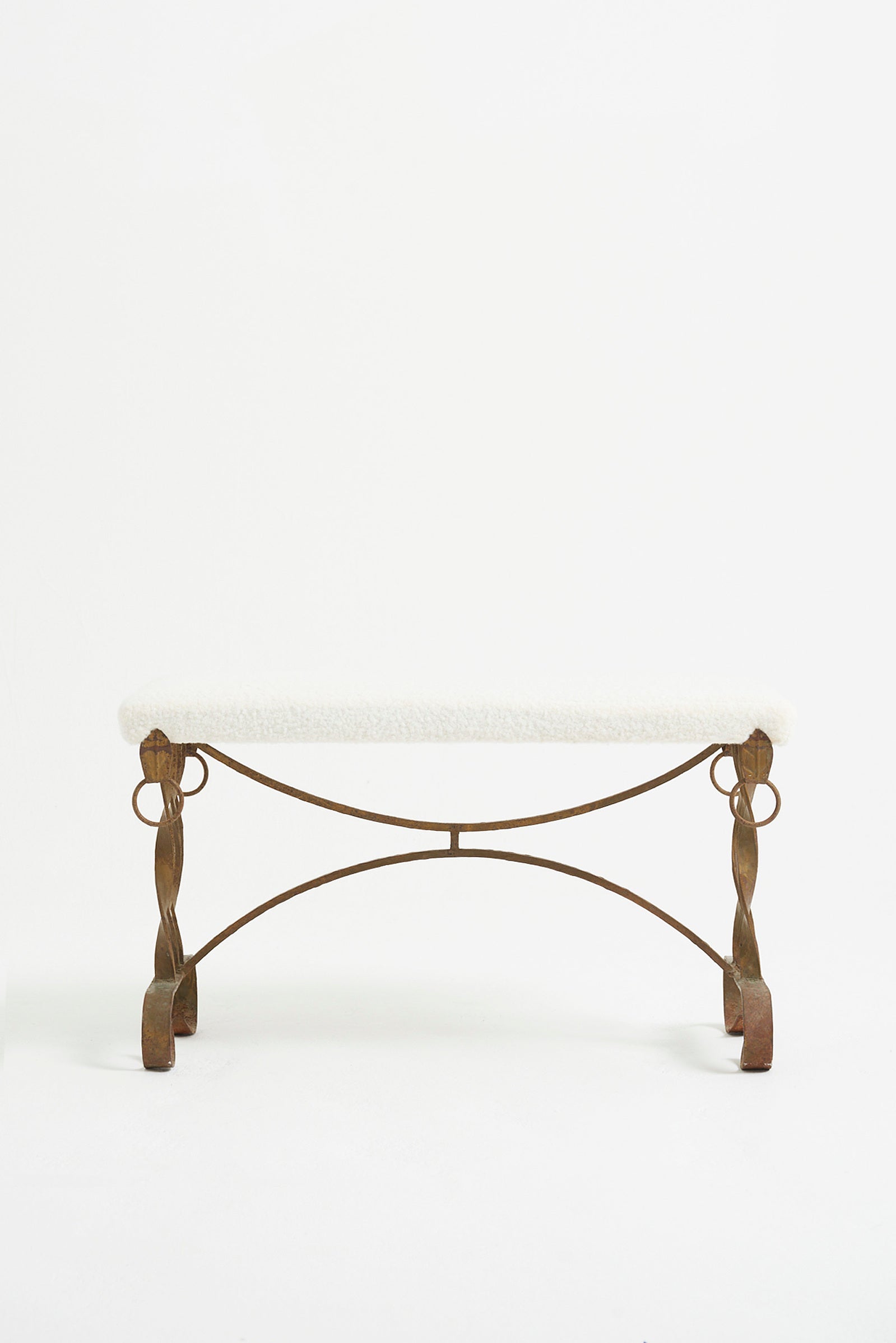 Gilt Iron Stool