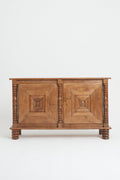 8533- Art Deco Oak Buffet