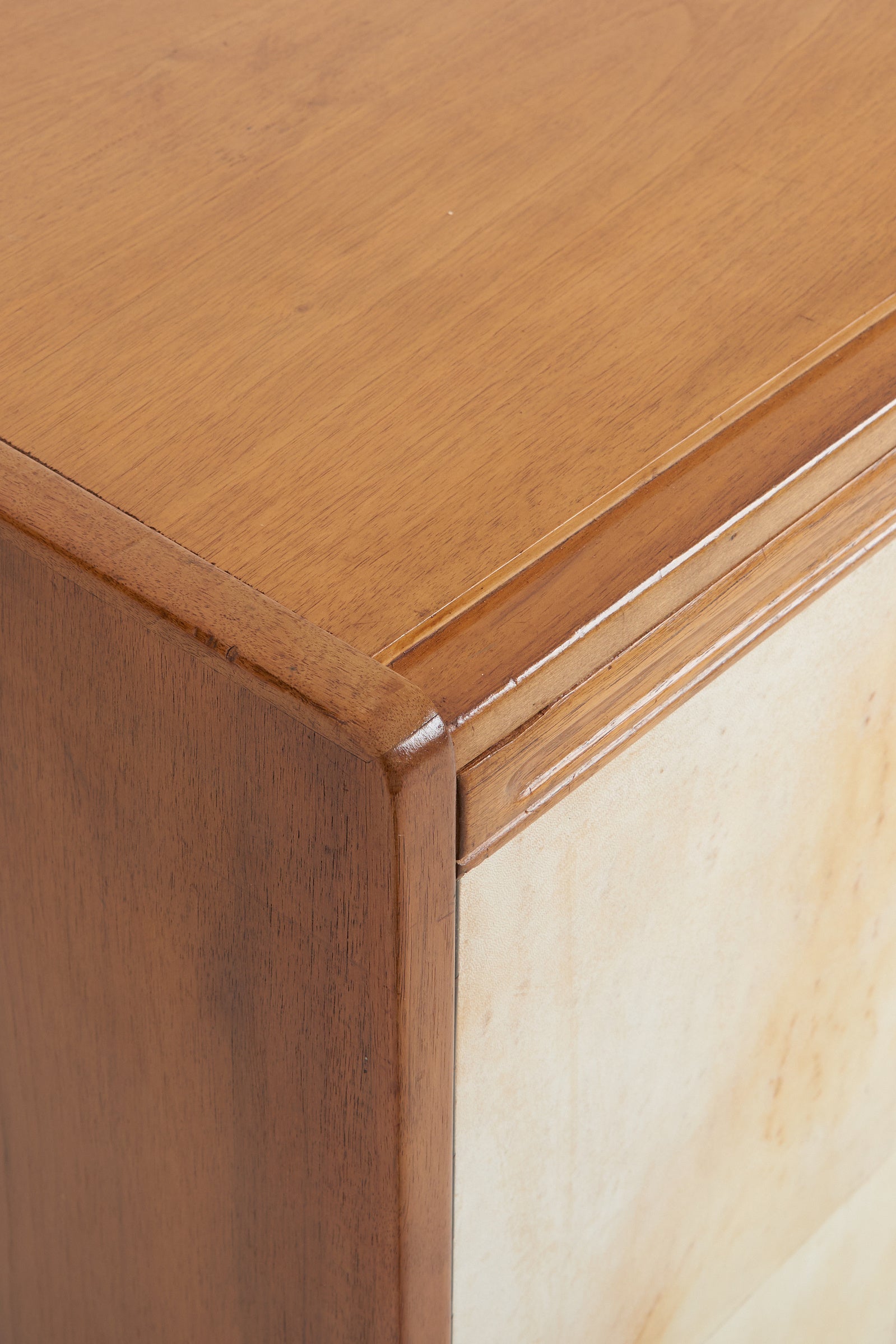 Walnut and Velum Sideboard