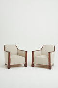 8565- Pair of Art Deco Armchairs