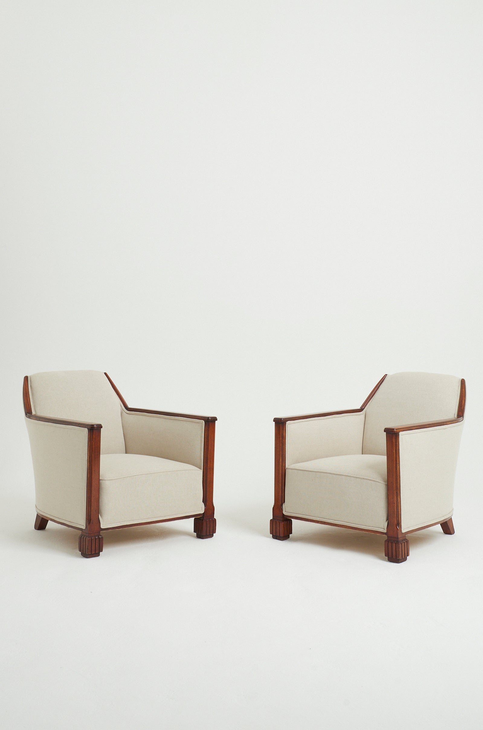 Pair of Art Deco Armchairs