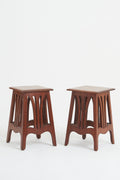 8585- Pair of Anglo-Indian Side Tables