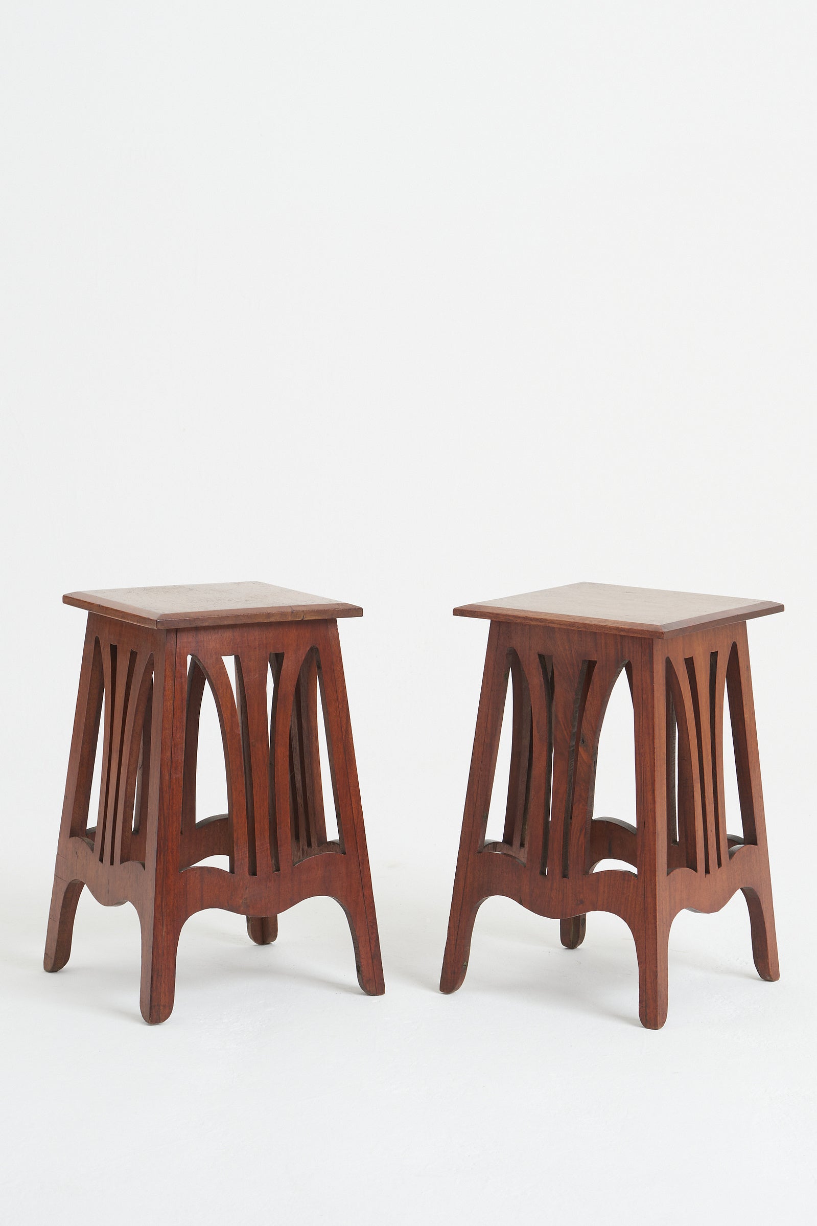 8585- Pair of Anglo-Indian Side Tables