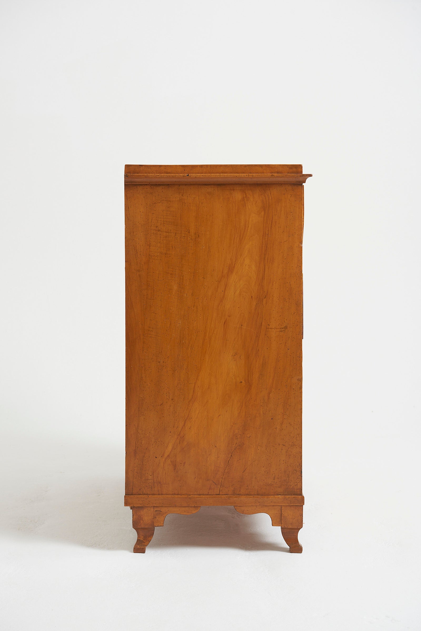 Swedish 19th Century Satin Birch Chest of Drawers