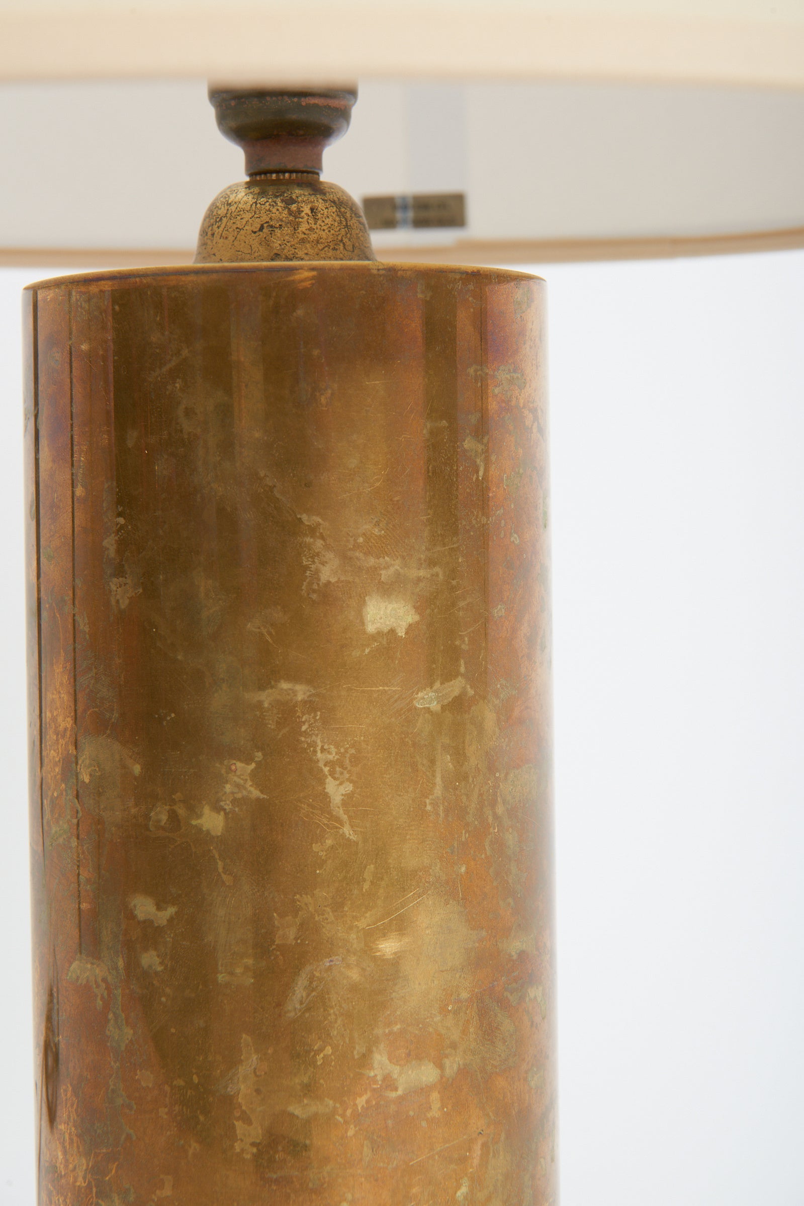 Mid-Century Brass Table Lamp